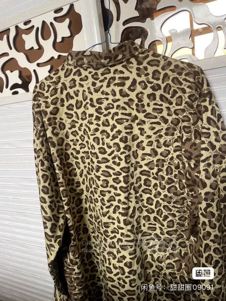 Wtaps Wtaps Leopard print four-pocket shirt jacket Size US M / EU 48-50 / 2 - 5 Thumbnail