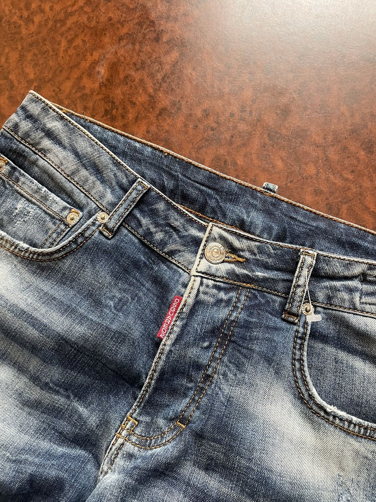 Dsquared2 Dsquared 2 jeans distress denim pants joggers chrome rock Size US 30 / EU 46 - 4 Thumbnail