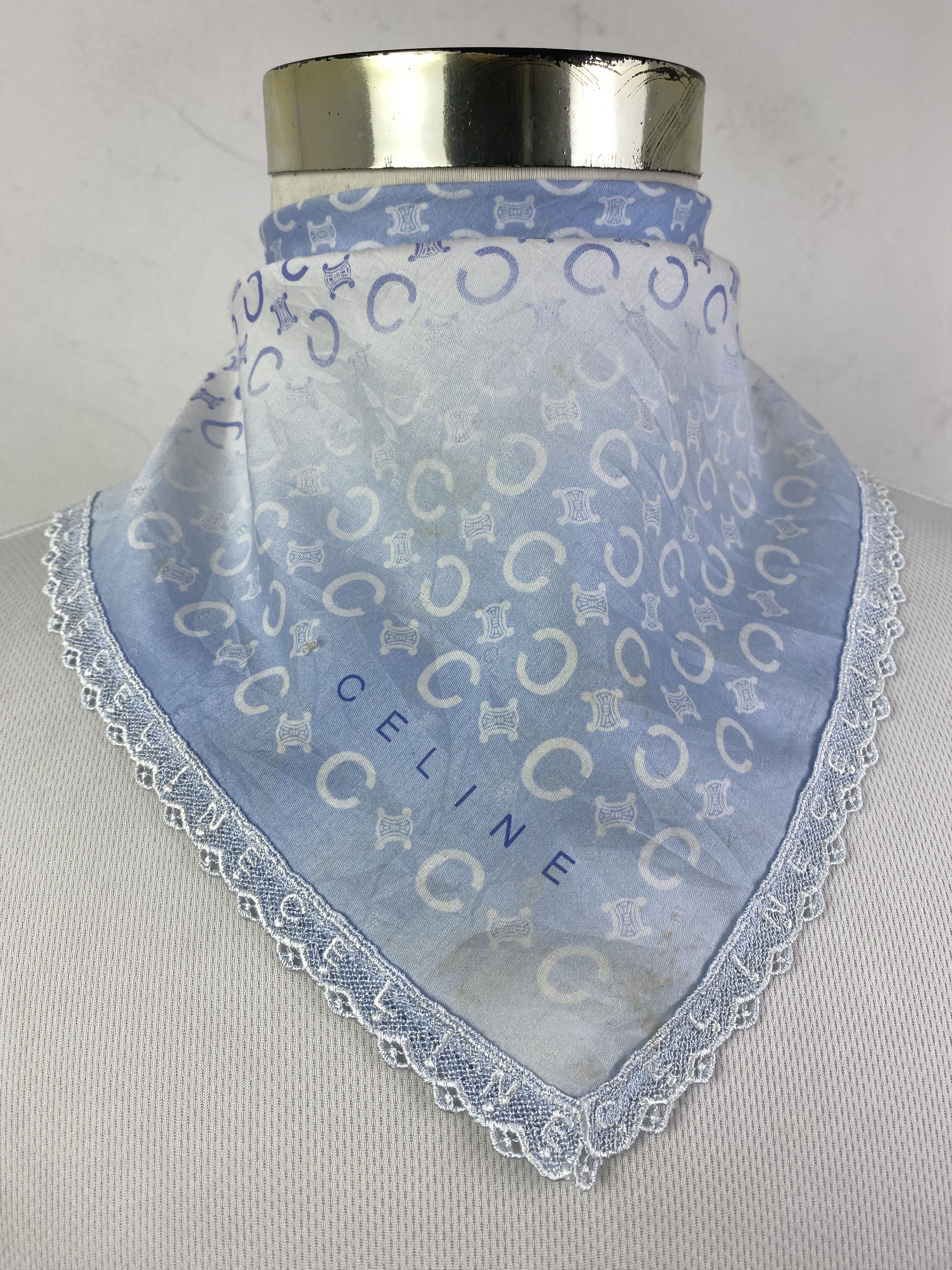 Celine Celine Bandana / Handkerchief / Neckerchief HKC0796 Size ONE SIZE - 2 Thumbnail