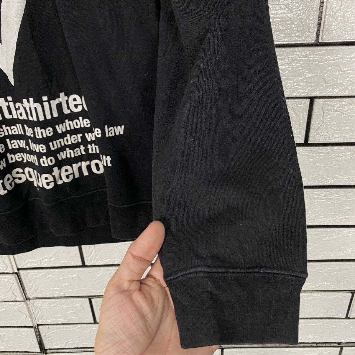 Japanese Brand Shocken Vintage Sweatshirt Punk Design Full Print Size US XXL / EU 58 / 5 - 13 Thumbnail