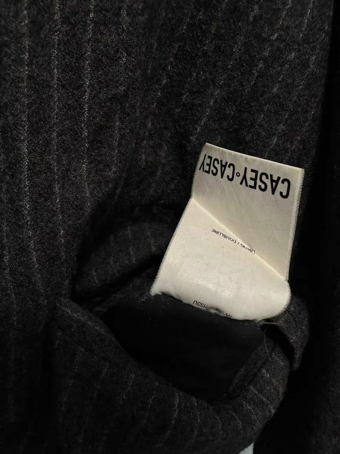 Casey Casey Casey Casey 16AW Stripe Handmade Jacket-2505 Size US S / EU 44-46 / 1 - 9 Thumbnail