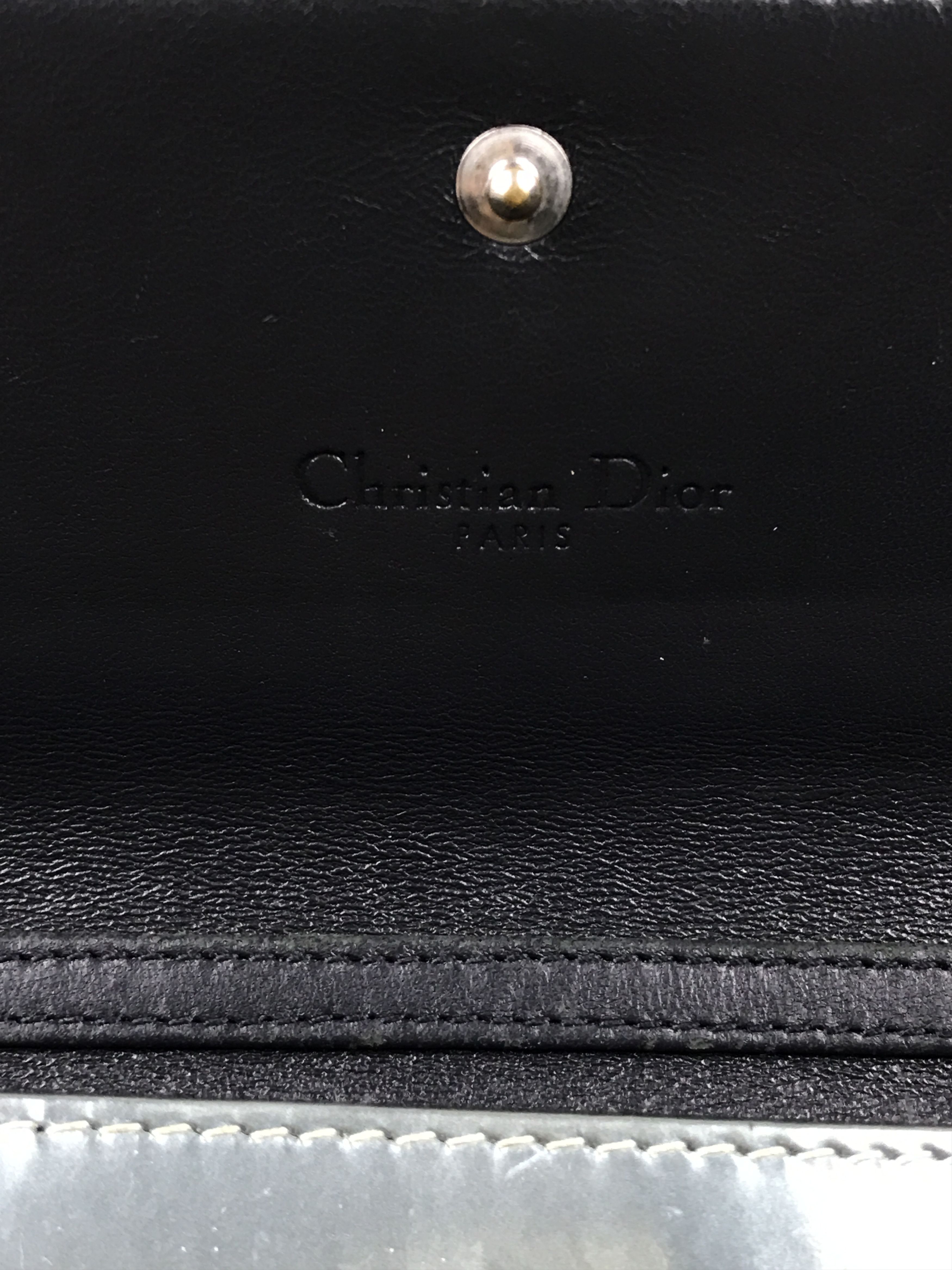 Christian Dior Monsieur Christian Dior Micro-Cannage Clutch Bag Without Chain Size ONE SIZE - 9 Thumbnail