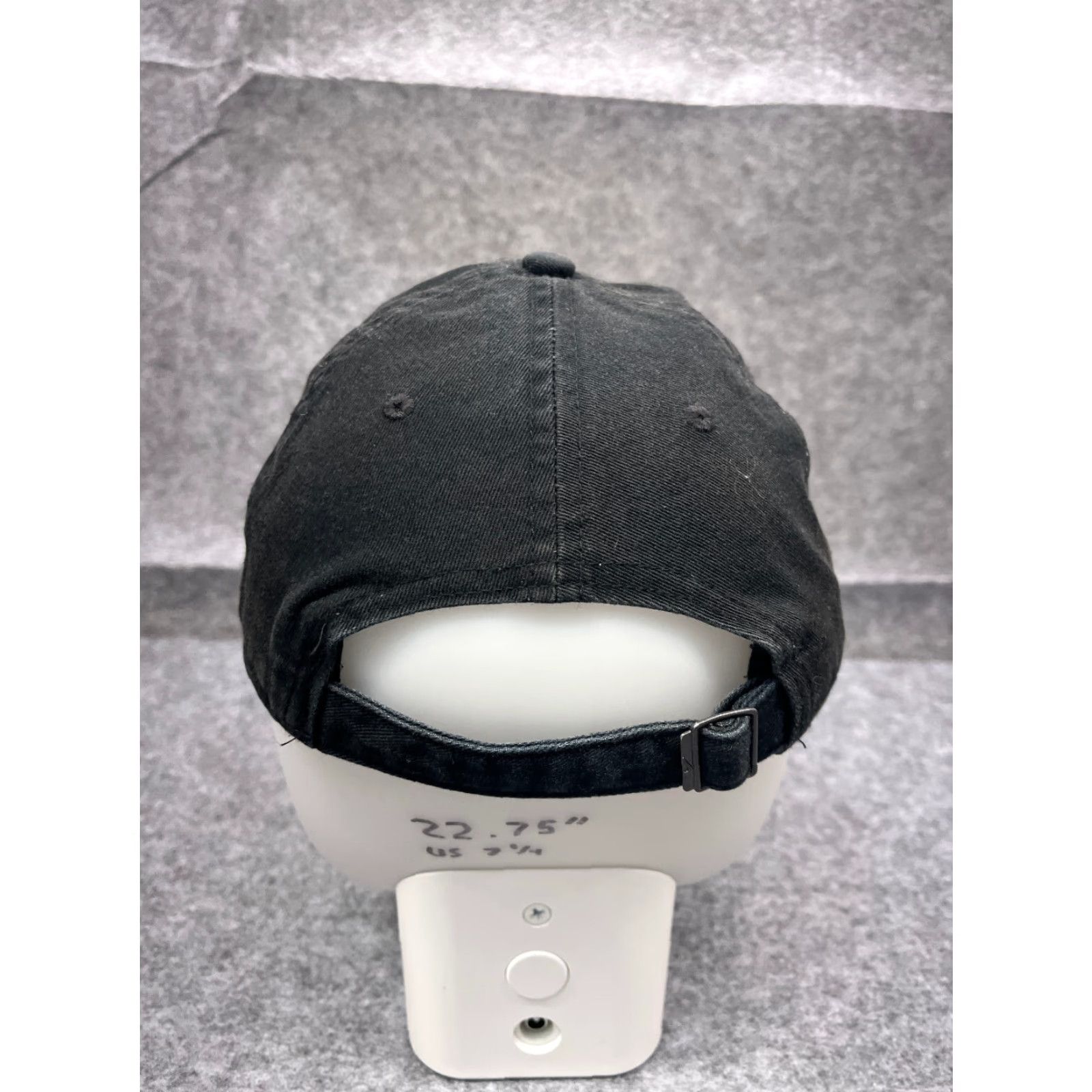 Nike Nike Hat Cap Strap Back Adult One Size Black Heritage86 Cotton Poly Lined Golf Size ONE SIZE - 6 Thumbnail