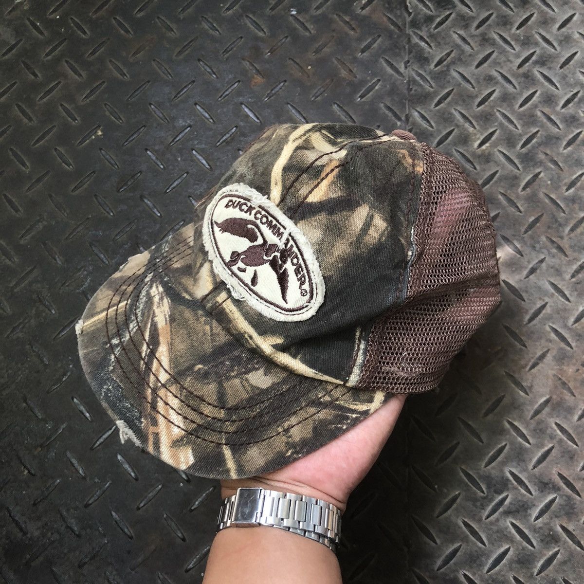 Realtree Vintage Realtree Duck Commander Camouflage Hat Size ONE SIZE - 3 Thumbnail