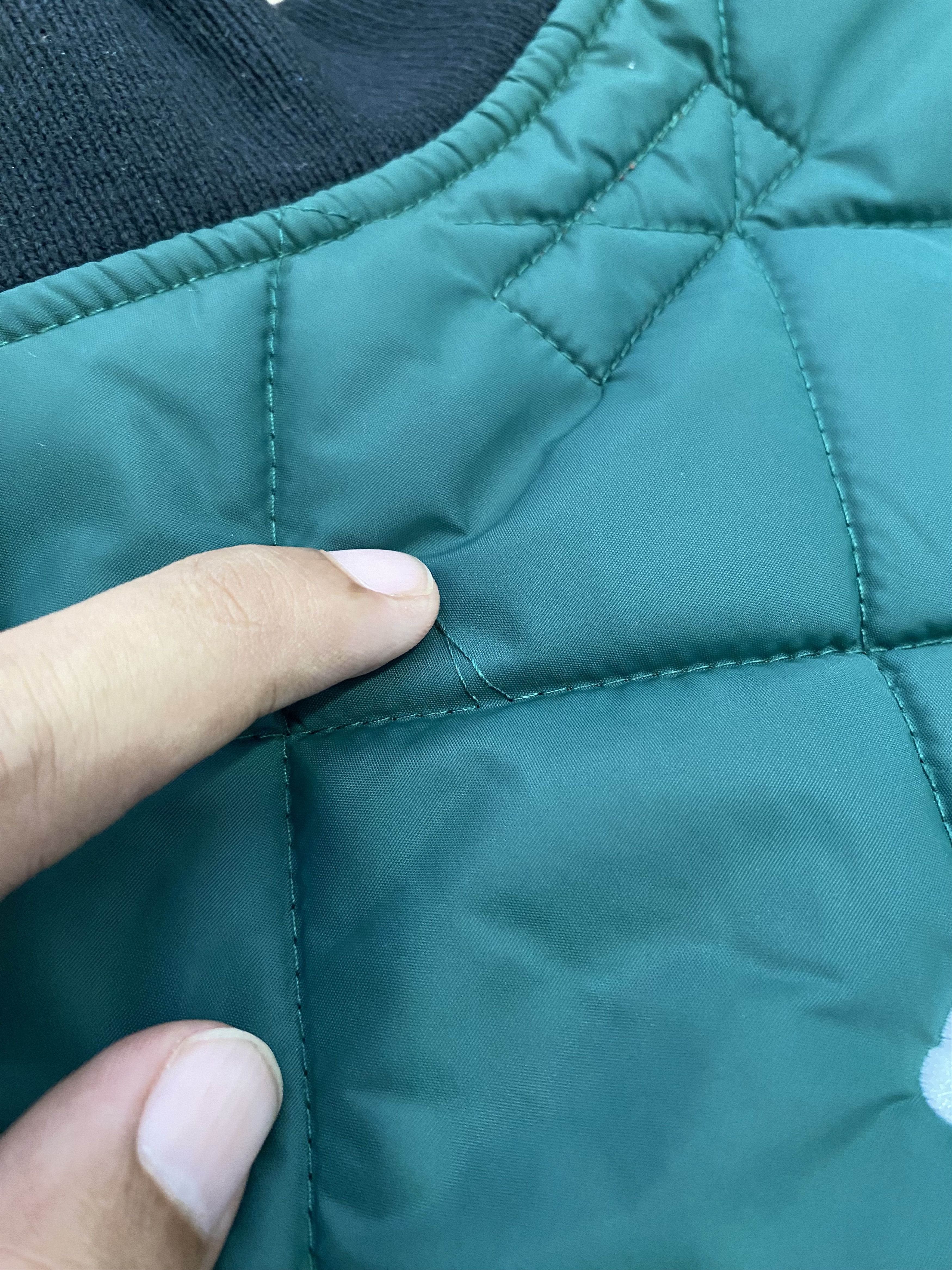 Supreme Supreme x Dead Prez Quilted Work Jacket - Green Size US M / EU 48-50 / 2 - 10 Thumbnail