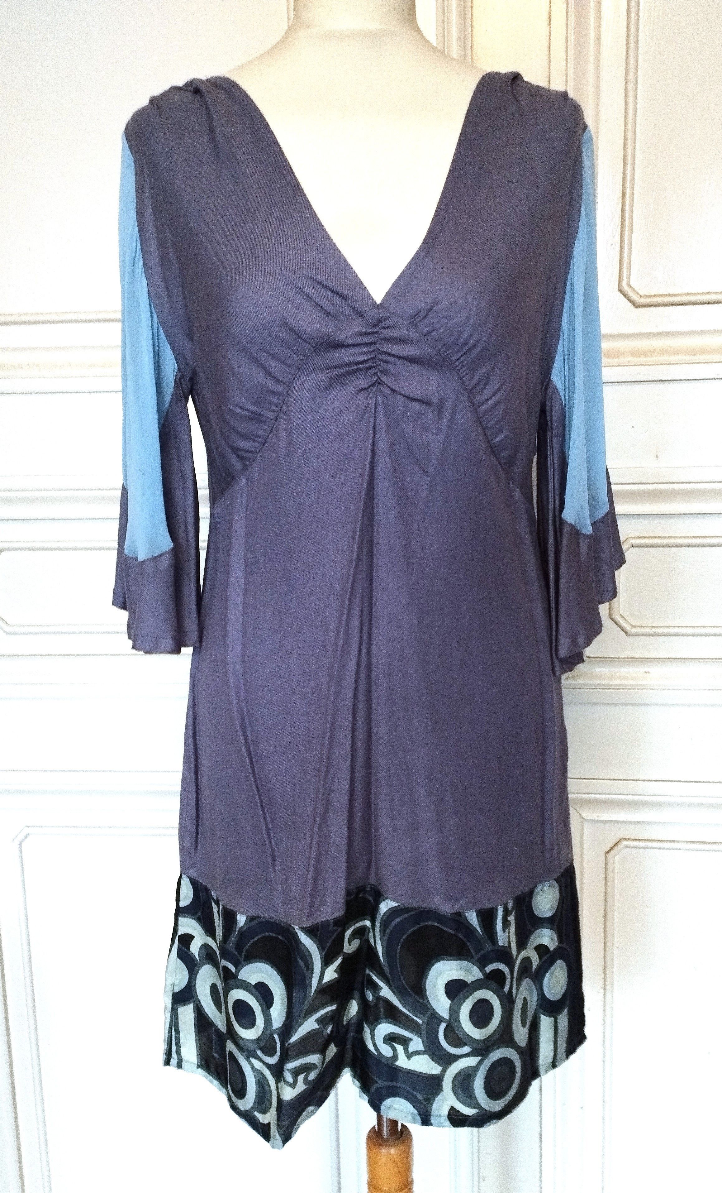 Antik Batik Antik Batik Robe Soirée Papillon TM/ L Size M / US 6-8 / IT 42-44 - 8 Thumbnail