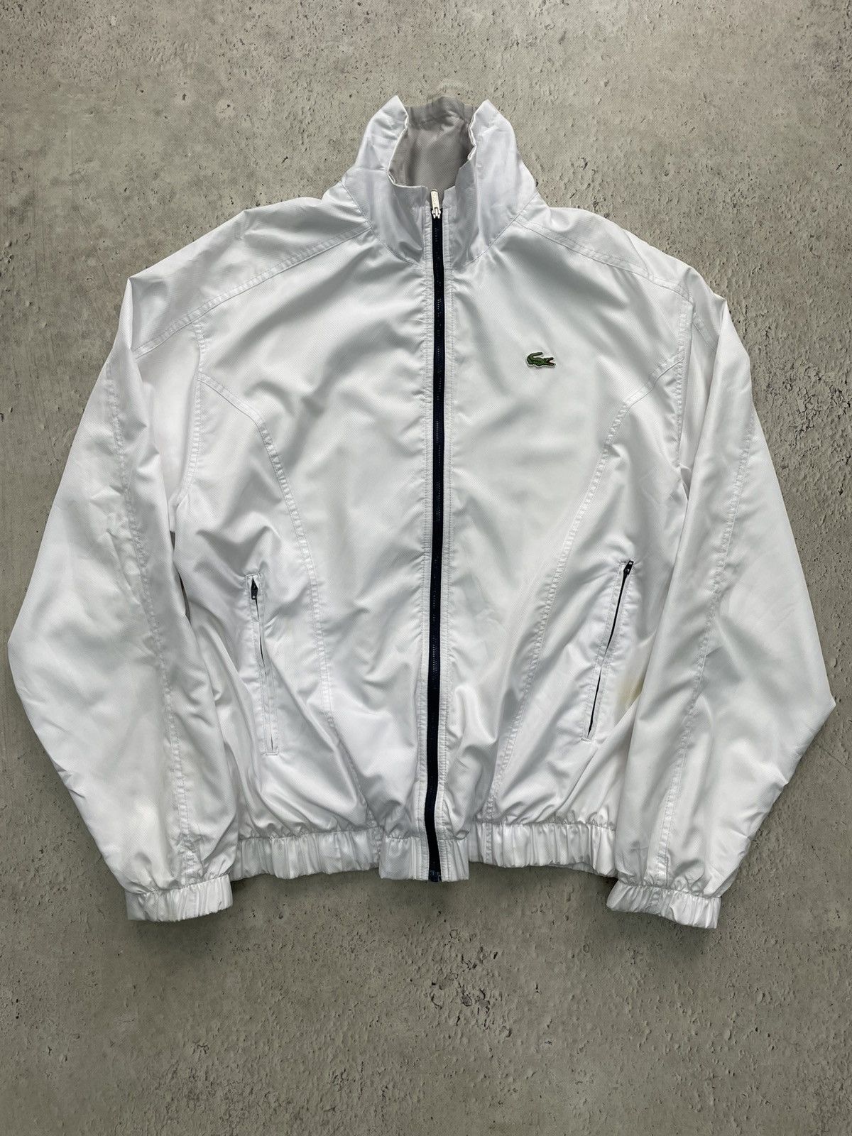 Lacoste Lacoste classic track swuit nylon jacket + pants streetwear Size US 36 / EU 52 - 2 Thumbnail