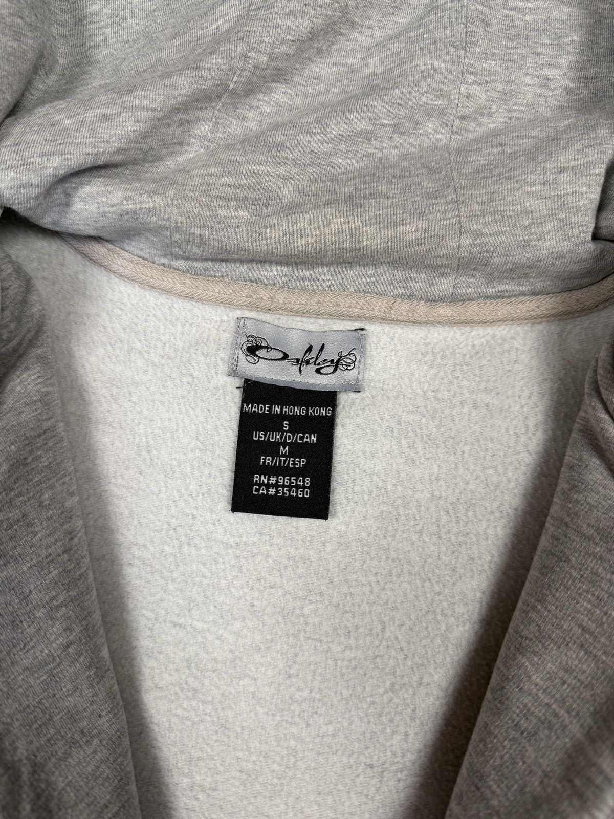 Oakley × Vintage Vintage Oakley Gorpcore Zip-up Hoodie M Y2K Size M / US 6-8 / IT 42-44 - 7 Thumbnail