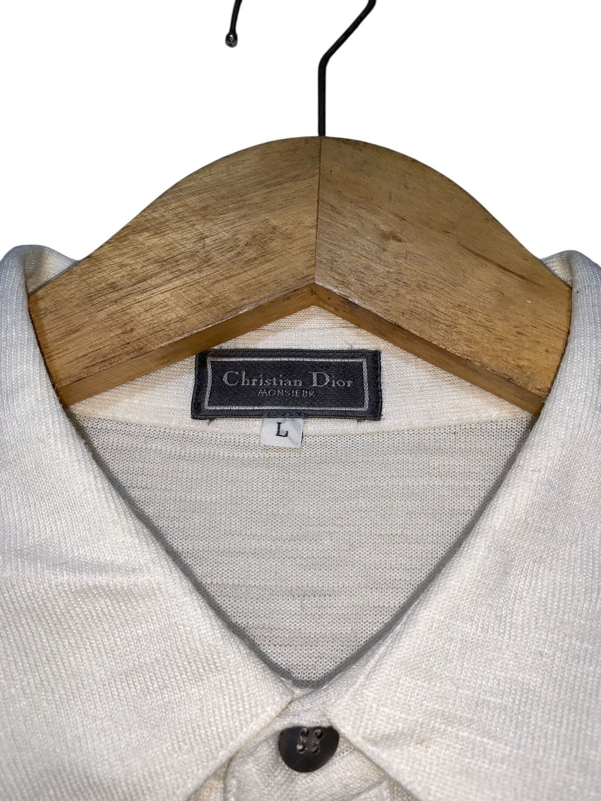 Christian Dior Monsieur Vintage Christian Dior Monsieur logo polo shirt Size US L / EU 52-54 / 3 - 8 Thumbnail
