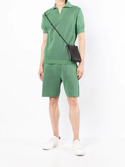 Bianca Saunders o1mle1024 Reid Knitted Shorts in Green Size US 36 / EU 52 - 2 Thumbnail