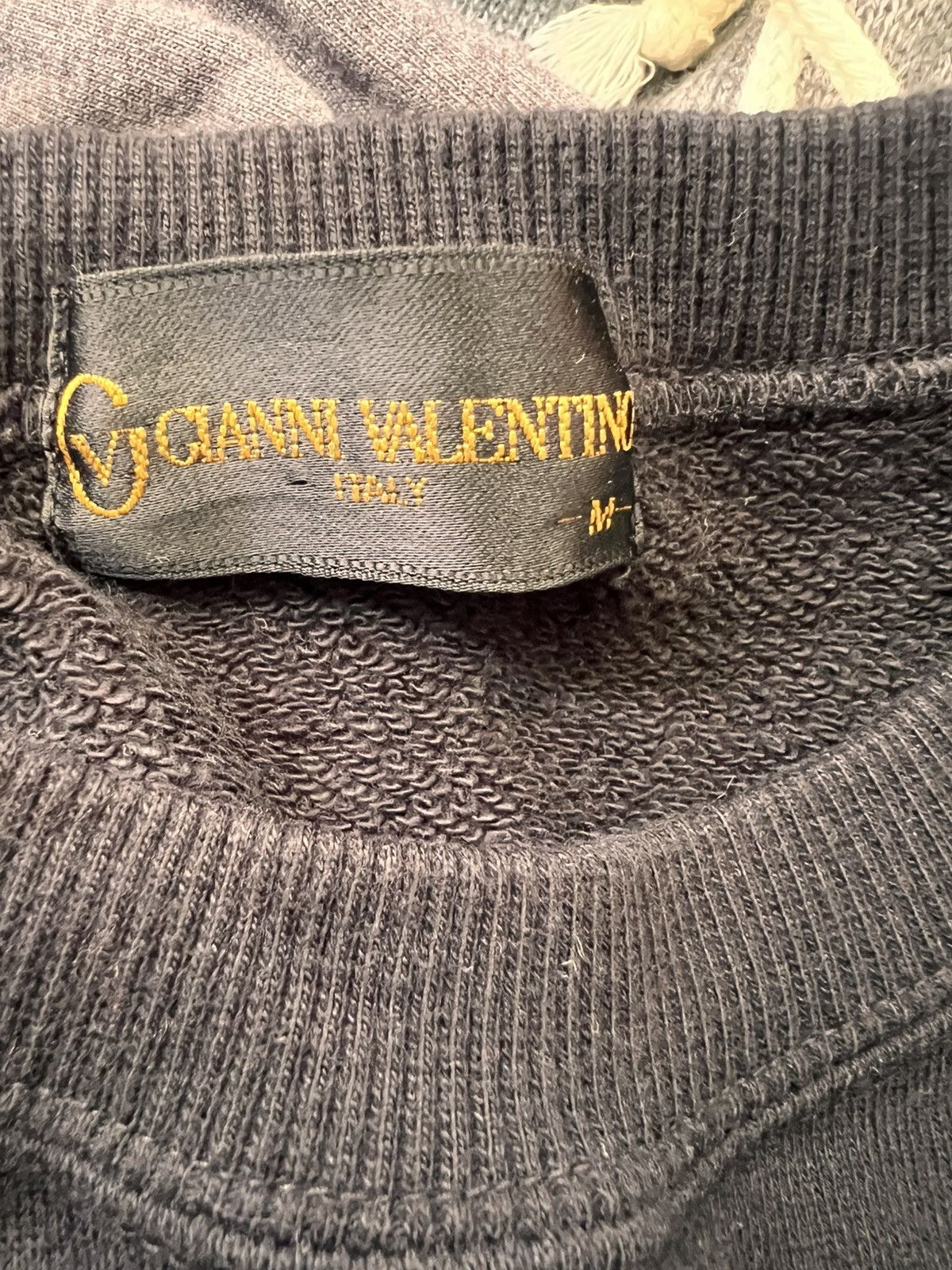 Gianni Valentino × Valentino × Vintage Vintage Gianni Valentino Big Logo Sweater Size US M / EU 48-50 / 2 - 5 Thumbnail