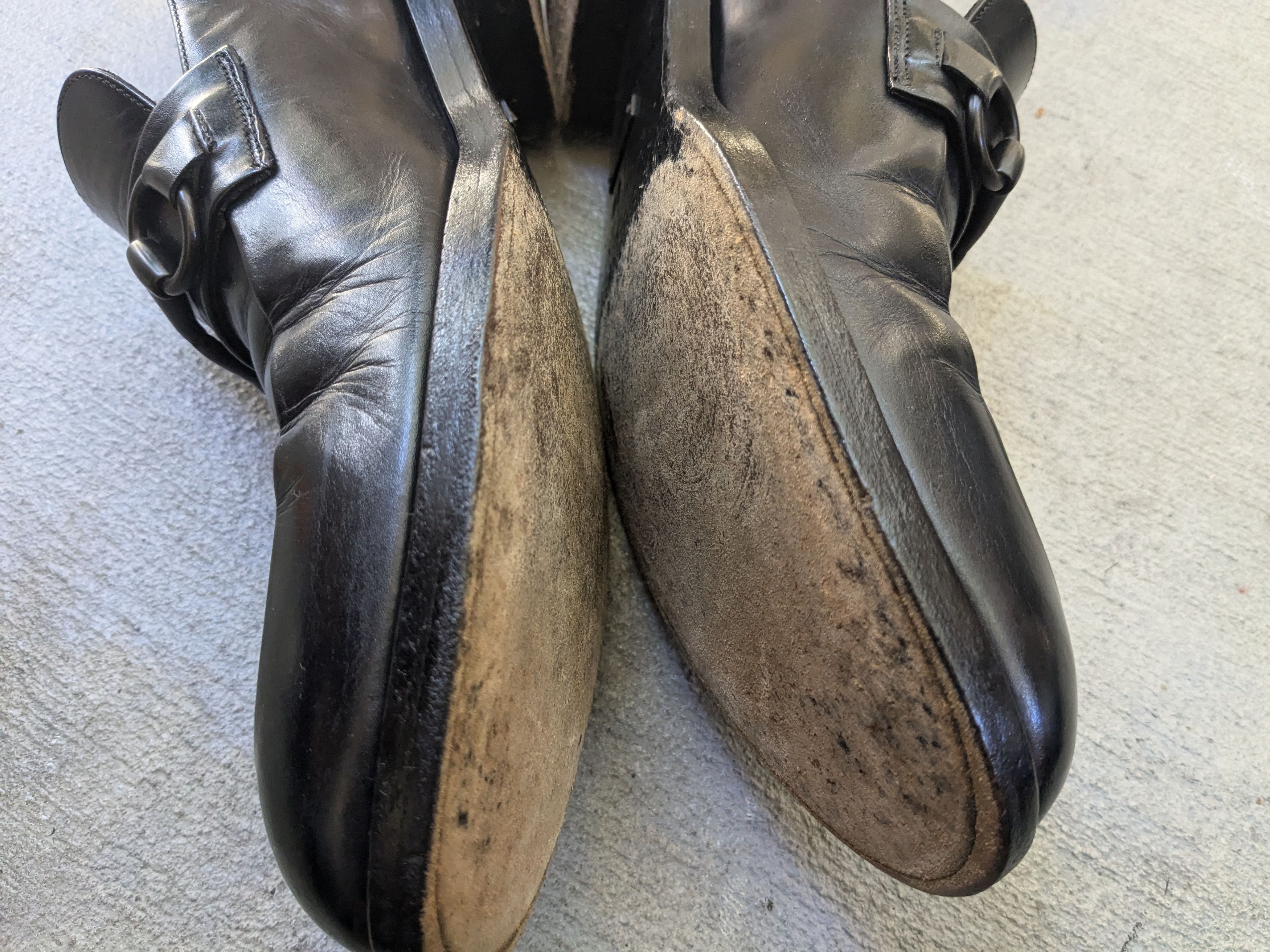 Gucci Gucci Horsebit Loafers Black 8 D Leather Snaffle Tom Ford Size US 8 / EU 41 - 7 Thumbnail