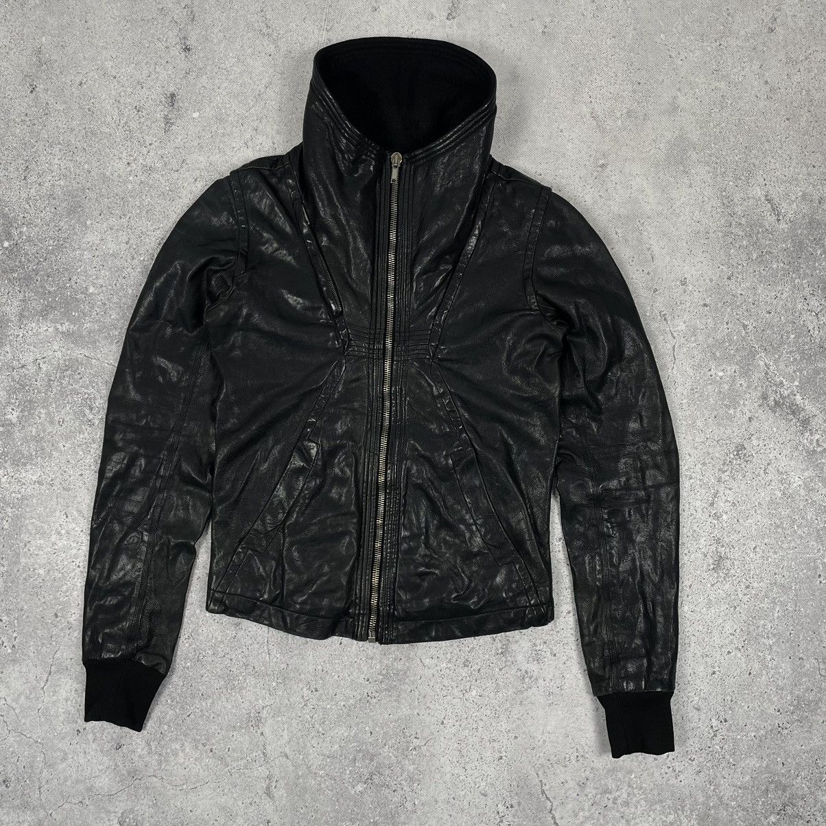 Rick Owens Geo Jacket FW08 STAG Mixed Leather Shearling Geo Jacket