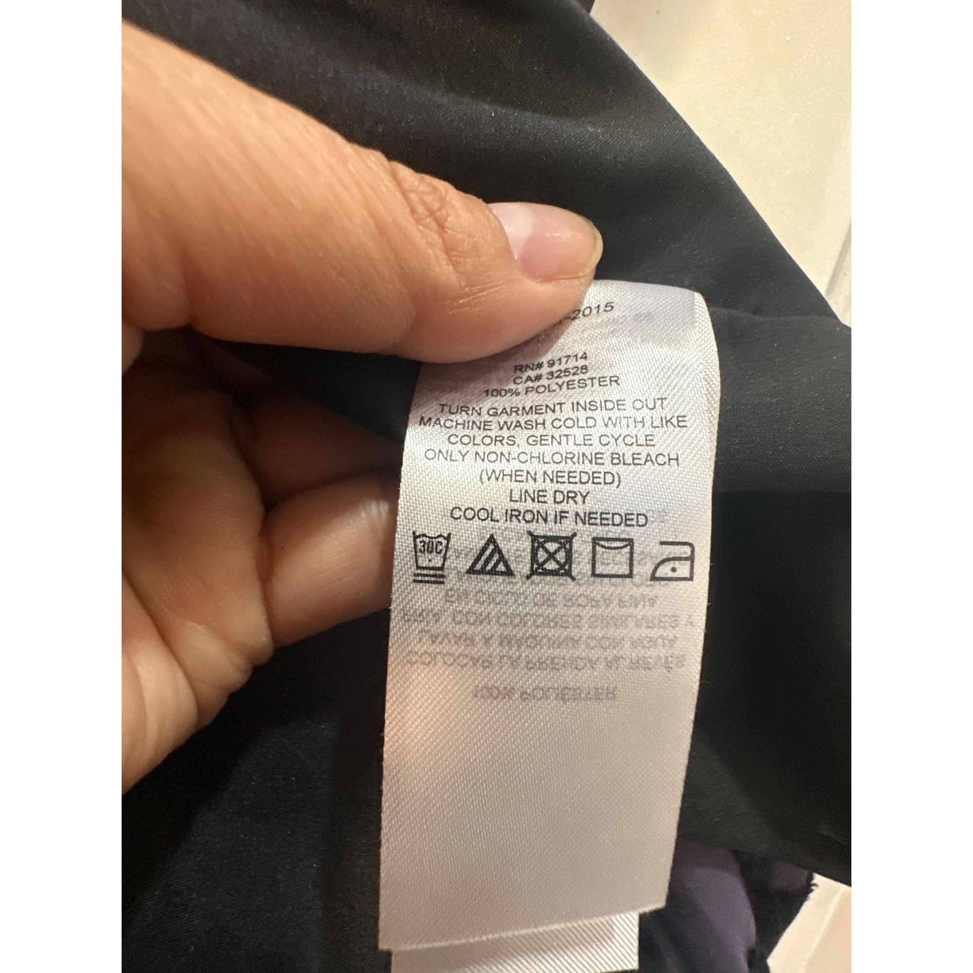 Armani Exchange ❤️Armani Exchange Women's Sz S Black Striped Sleeveless Knot Size S / US 4 / IT 40 - 10 Thumbnail
