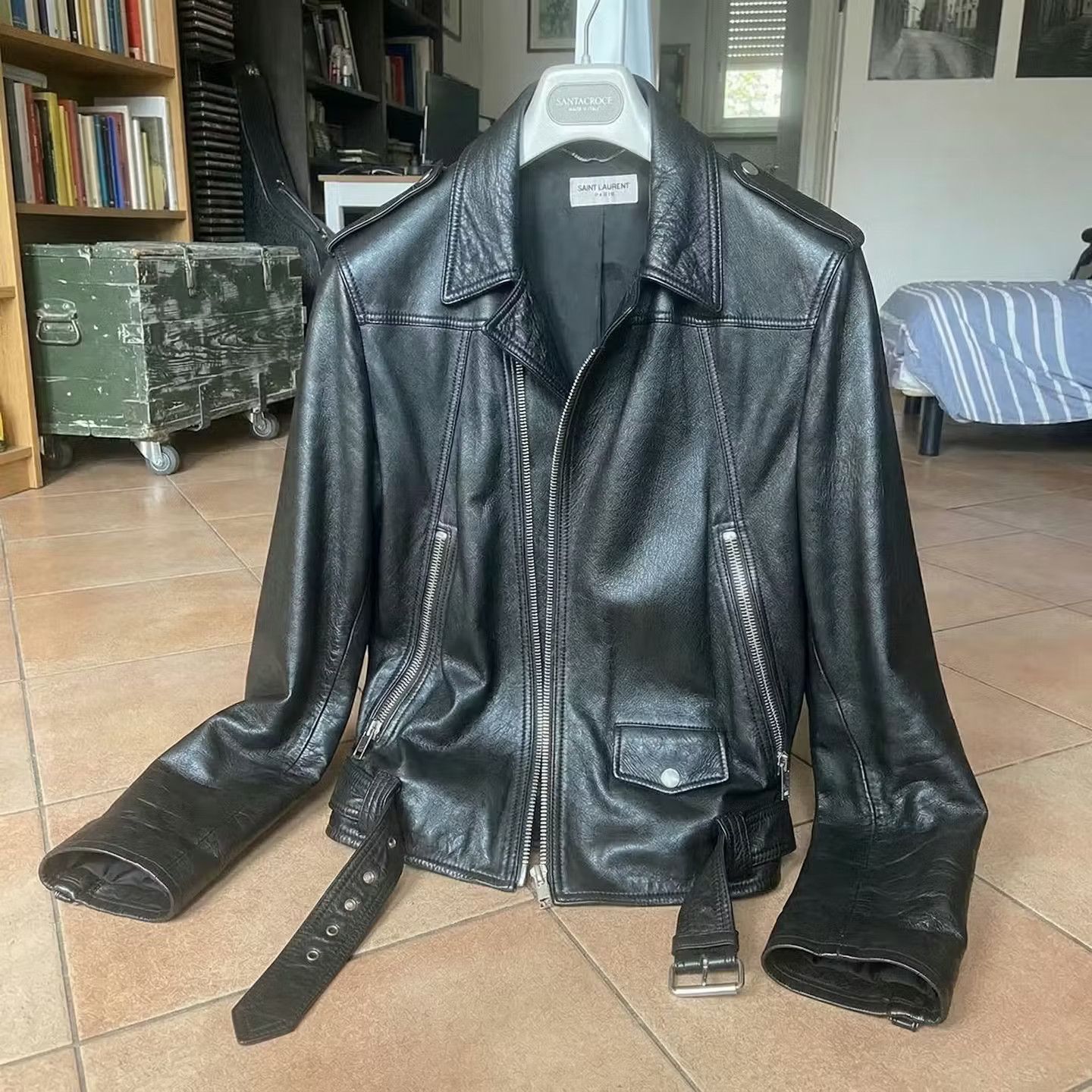 Saint Laurent Paris Saint Laurent biker jacket Size US M / EU 48-50 / 2 - 2 Thumbnail