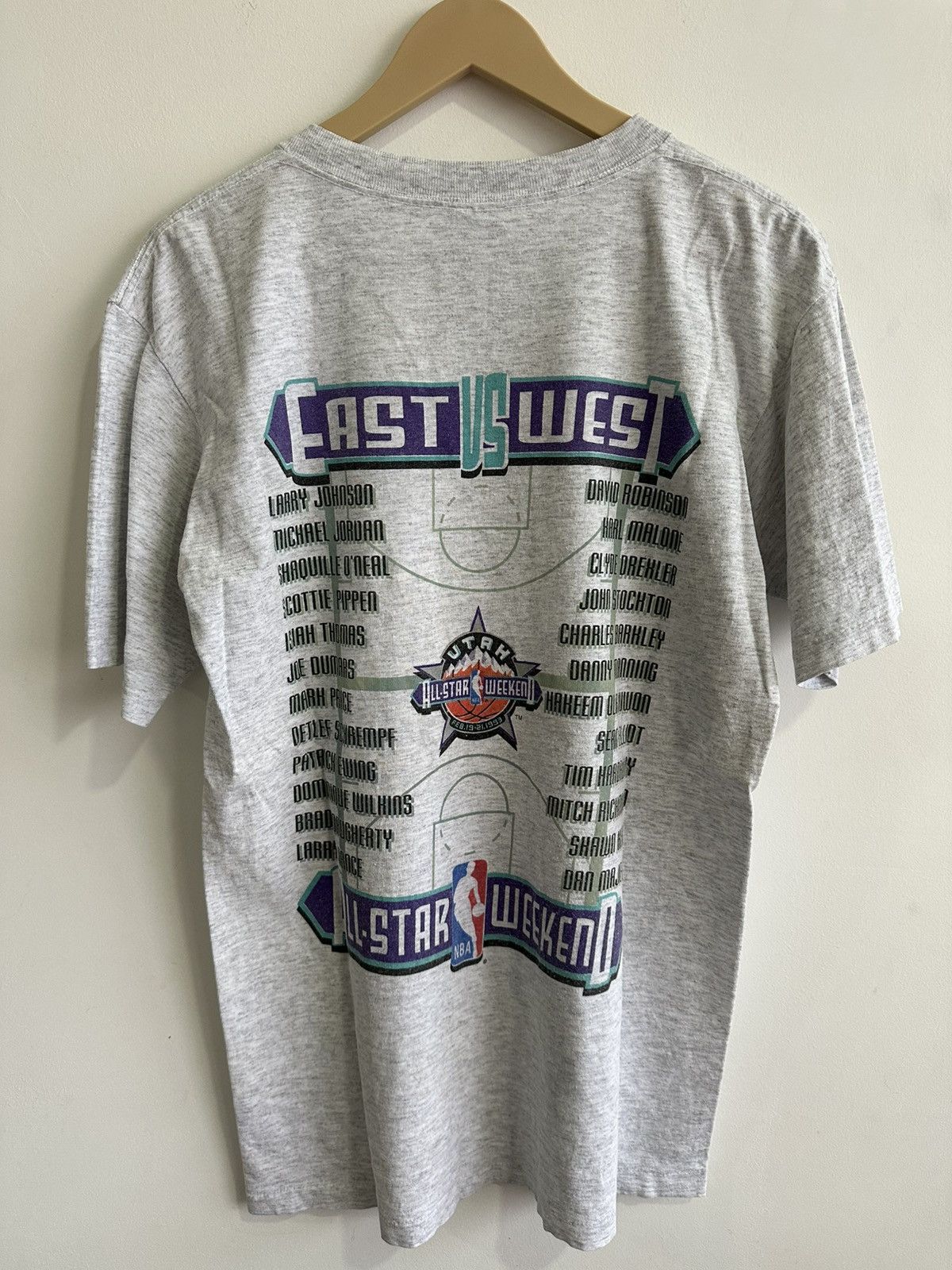 NBA × Rap Tees × Vintage Vintage 90’s NBA Allstar Weekend UTAH Rap Tees USA Size US M / EU 48-50 / 2 - 3 Thumbnail