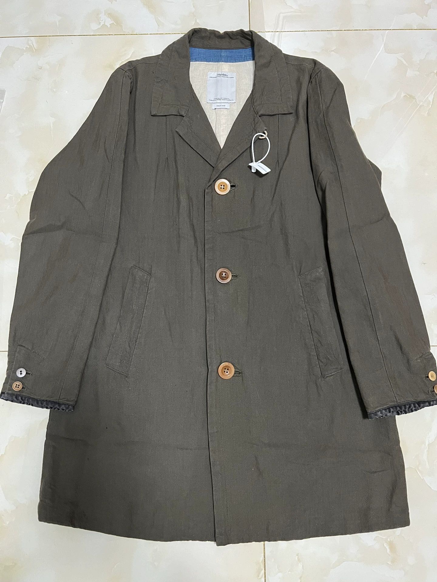 visvim 15aw spot mies coat