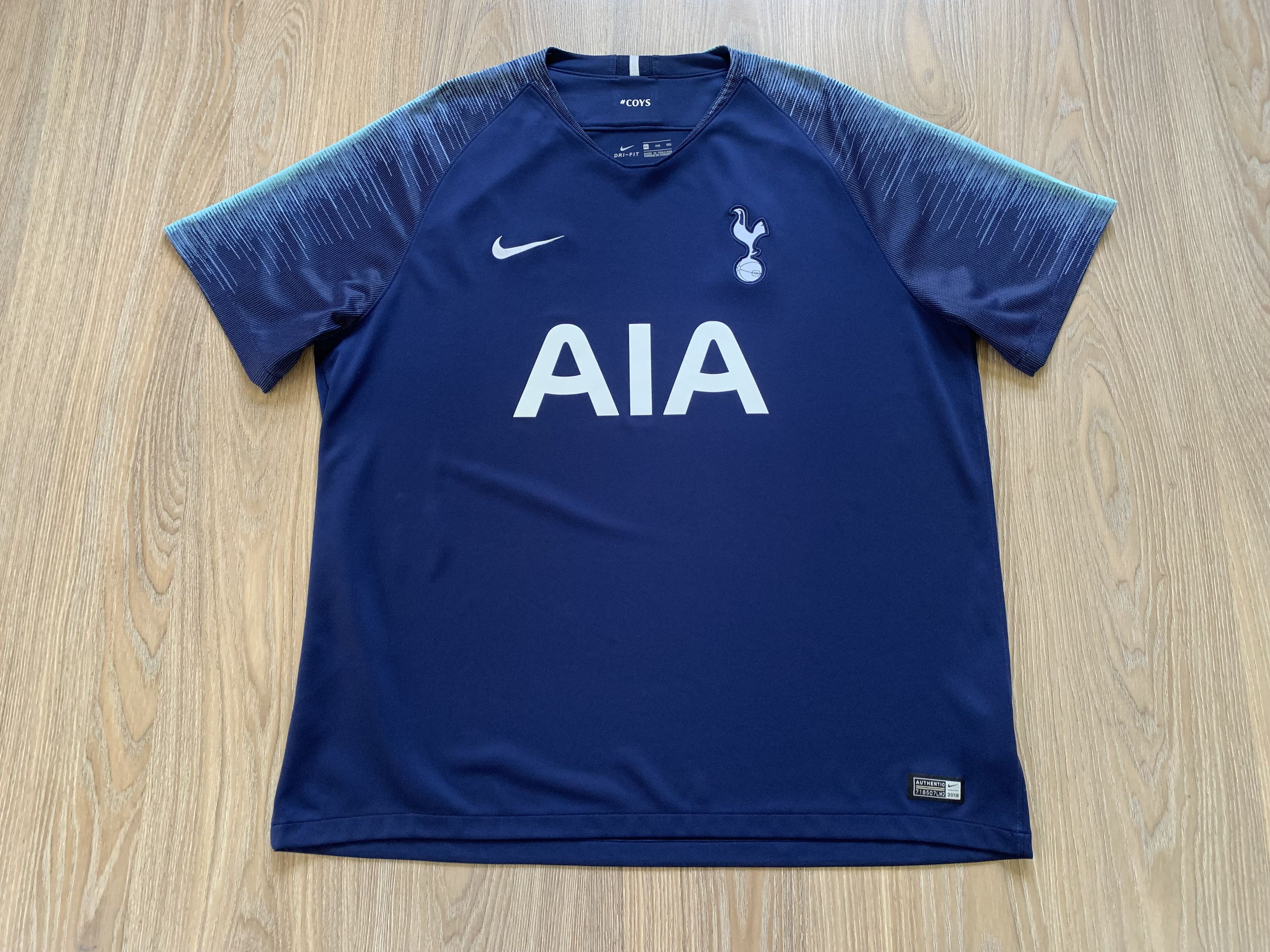 Nike Nike Tottenham Hotspur Away Football Shirt 2018-2019 Size US XXL / EU 58 / 5 - 3 Thumbnail