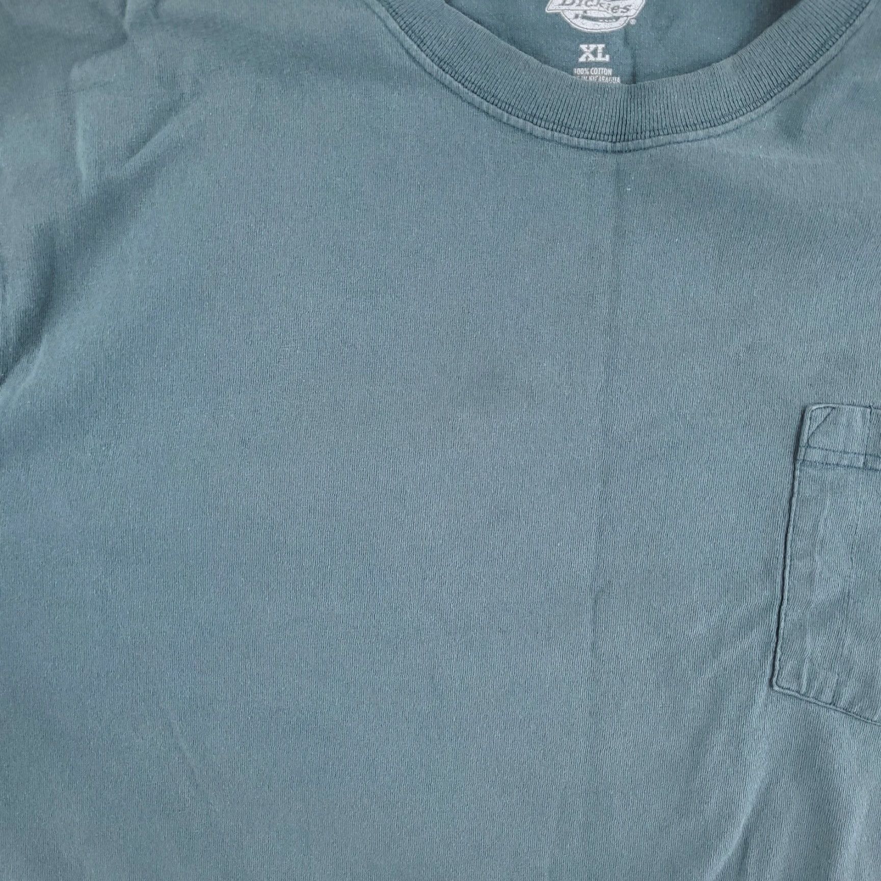 Dickies Dickies Shirt Mens XL Blue Pocket Short Sleeve Work Distressed Casual Size US XL / EU 56 / 4 - 5 Thumbnail