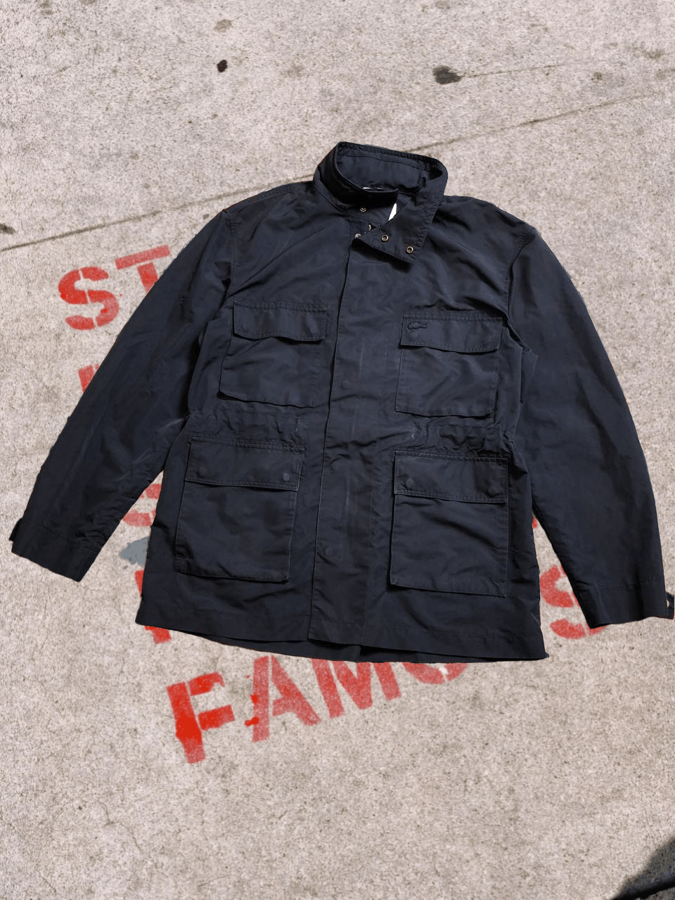 Lacoste Vintage 90s LACOSTE Jacket Size US L / EU 52-54 / 3 - 1 Thumbnail
