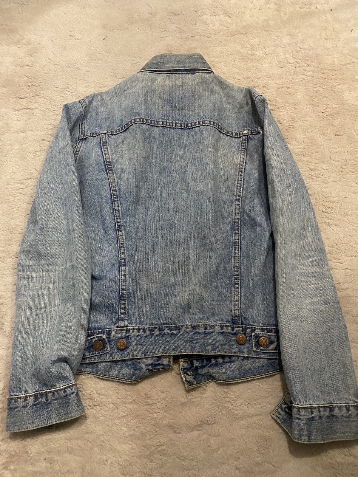 Levi's Levi Strauss denim distreesed jacket Size US M / EU 48-50 / 2 - 10 Thumbnail
