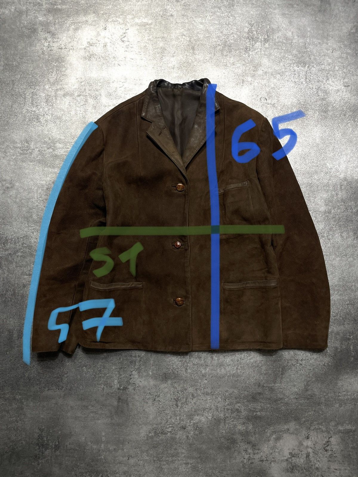 Vintage Vintage 90s Real Genuine Leather Jacket Avant Garde Size M / US 6-8 / IT 42-44 - 11 Thumbnail