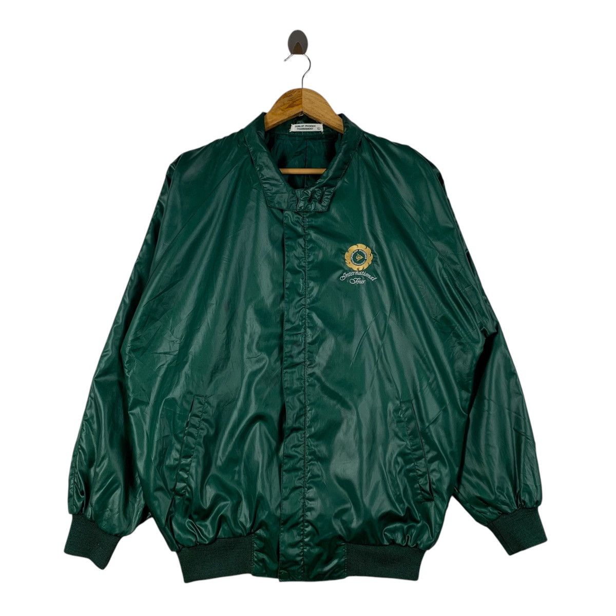 Dunlop × Phenix × Vintage Vintage DUNLOP Phoenix Tournament Small Logo Bomber Jacket Size US L / EU 52-54 / 3 - 1 Thumbnail