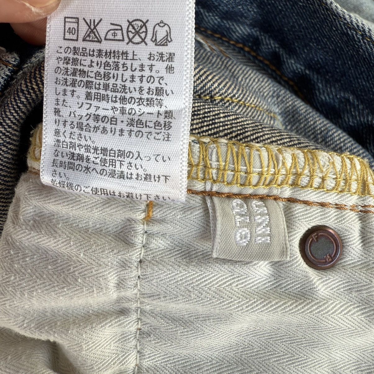 Japanese Brand W33 VINTAGE JAPANESE S002 FADED JEAN DENIM PANTS Size US 33 - 16 Thumbnail