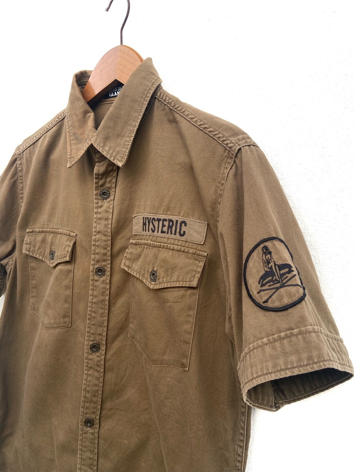 Hysteric Glamour Hysteric Glamour shirt workwear Size US M / EU 48-50 / 2 - 1 Thumbnail