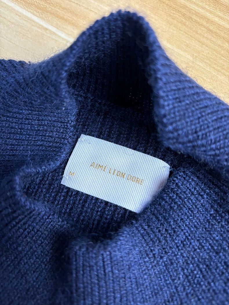 Aime Leon Dore Aime Leon Dore ALD knitted high-neck pullover pure wool swe Size US M / EU 48-50 / 2 - 5 Thumbnail