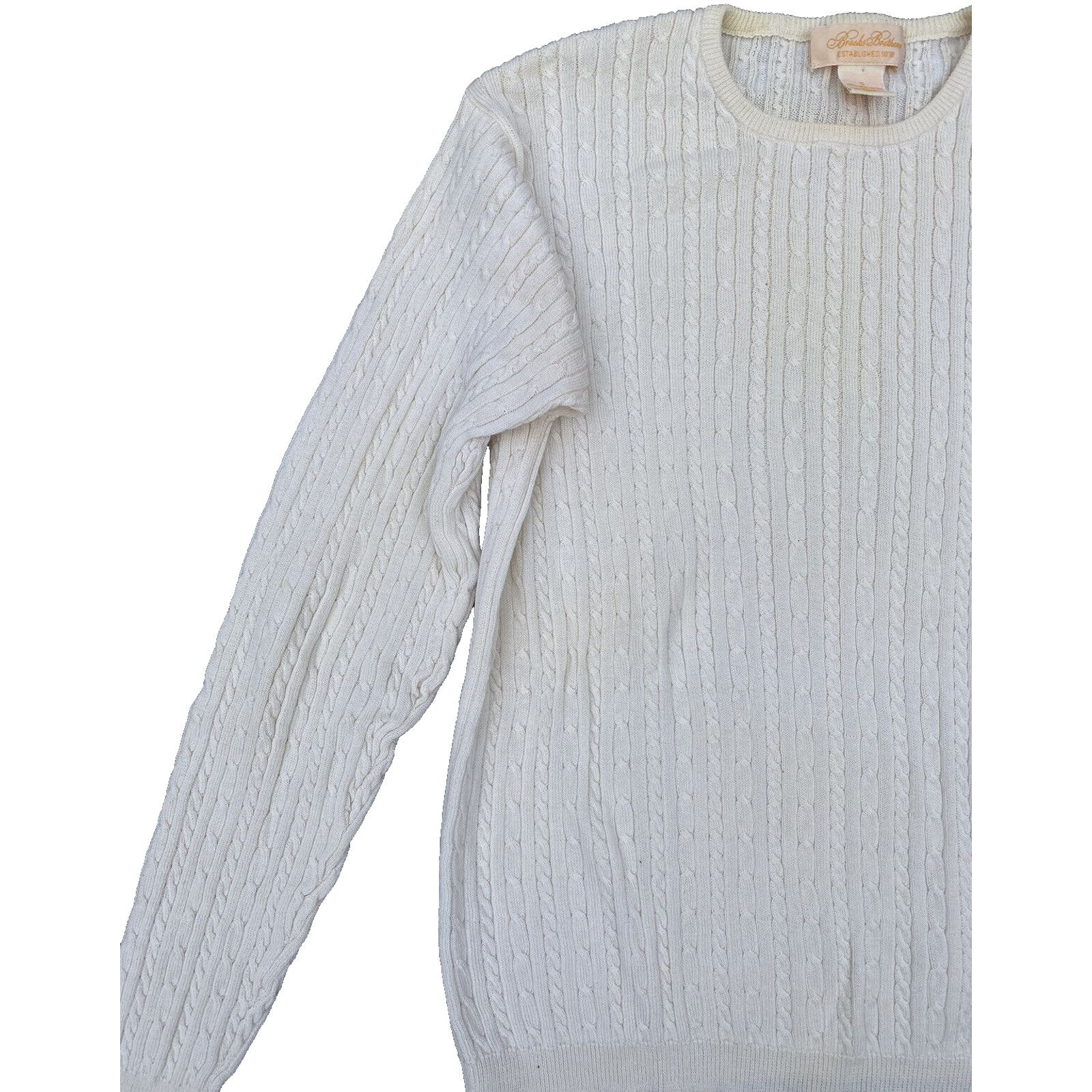 Brooks Brothers Brooks Brothers cotton knit top crewneck A000244 Size S / US 4 / IT 40 - 7 Thumbnail