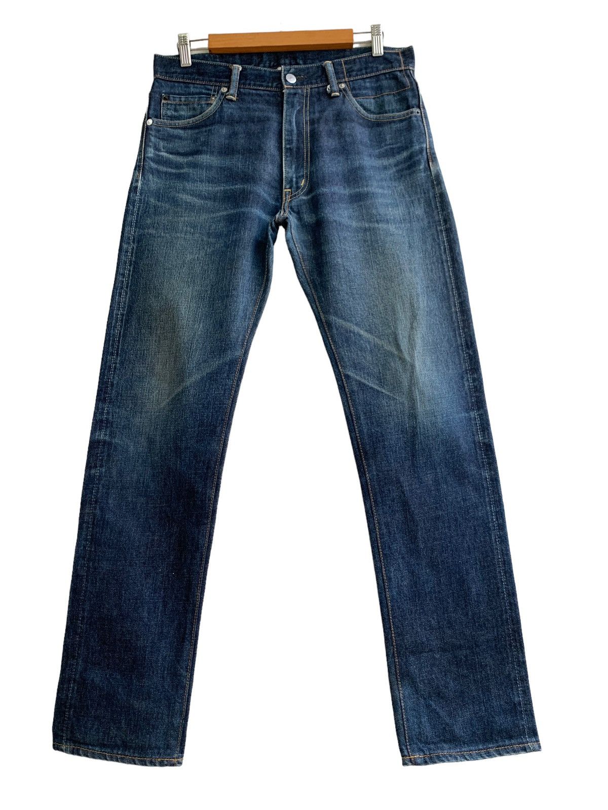 image of Vintage Visvim Fluxus Selvedge Jeans in Blue, Men's (Size 32)