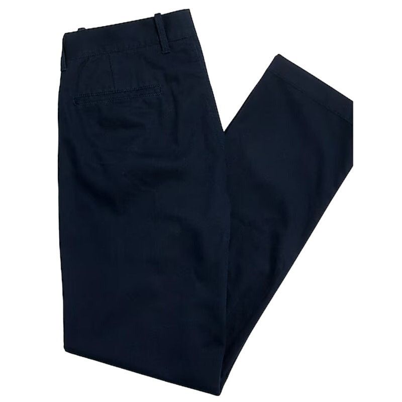 J.Crew J.Crew Straight-Fit Flex Chino Pant in Navy Blue, Size 34X30 Size US 34 / EU 50 - 2 Thumbnail