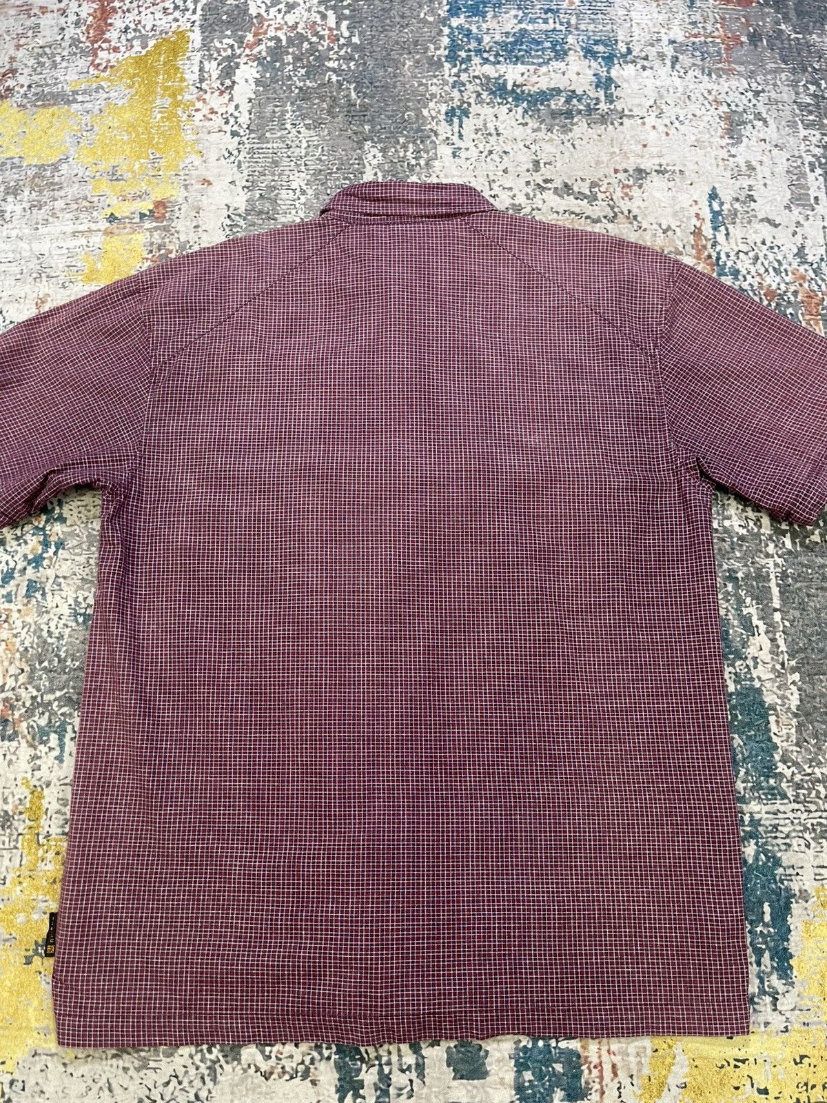 Japanese Brand Nylaus Slang Pocket Checkered Work Shirt Size US L / EU 52-54 / 3 - 7 Thumbnail