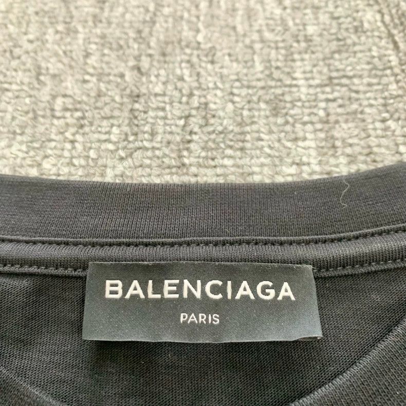 Balenciaga Balenciaga Black Cola Short Sleeve Size US XS / EU 42 / 0 - 6 Thumbnail