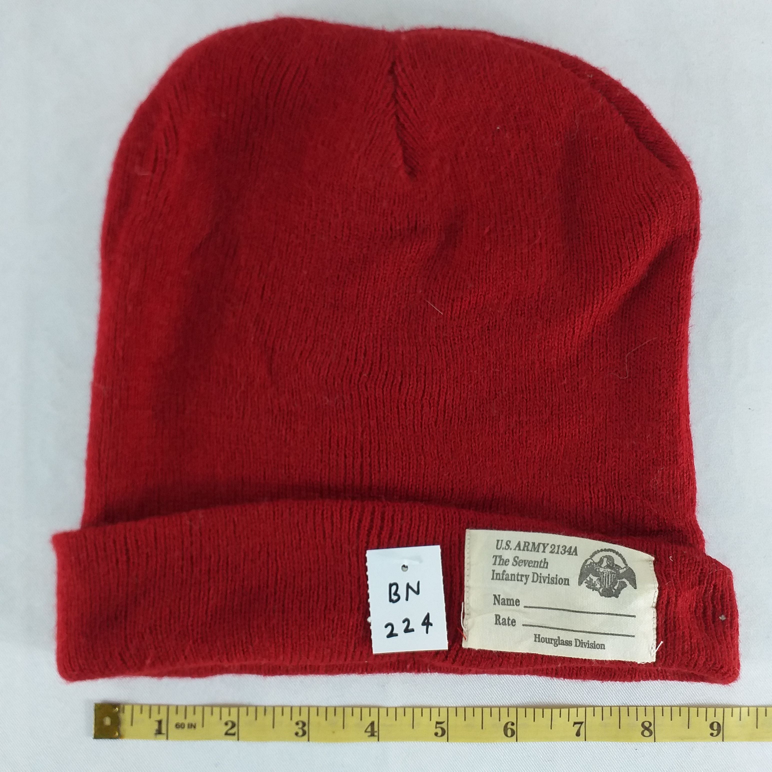 Vintage Hourglass Division Snow Cap Hat Beanie -BN224 Size ONE SIZE - 3 Thumbnail