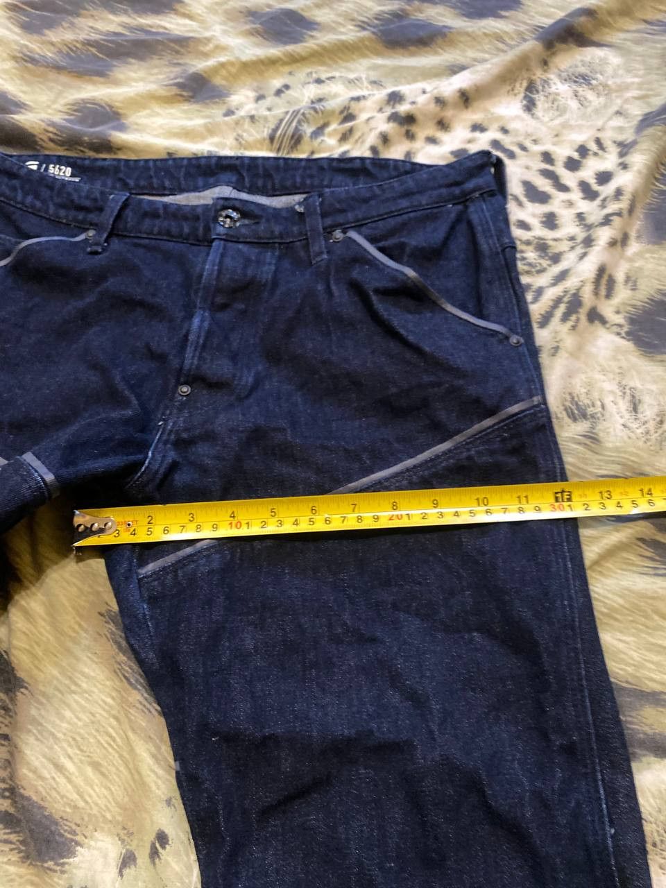 G-Star G STAR 3D TAPERED Vintage Wash Jeans Regular Fit W34 L34 Size US 34 / EU 50 - 11 Thumbnail