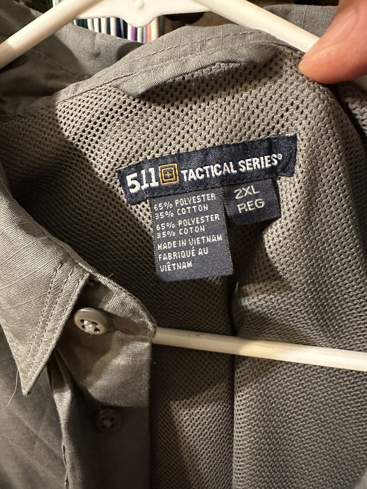 5.11 NEW 5.11 Tactical Series TacLite Long Sleeve Gray Men's XXL Size US XXL / EU 58 / 5 - 5 Thumbnail