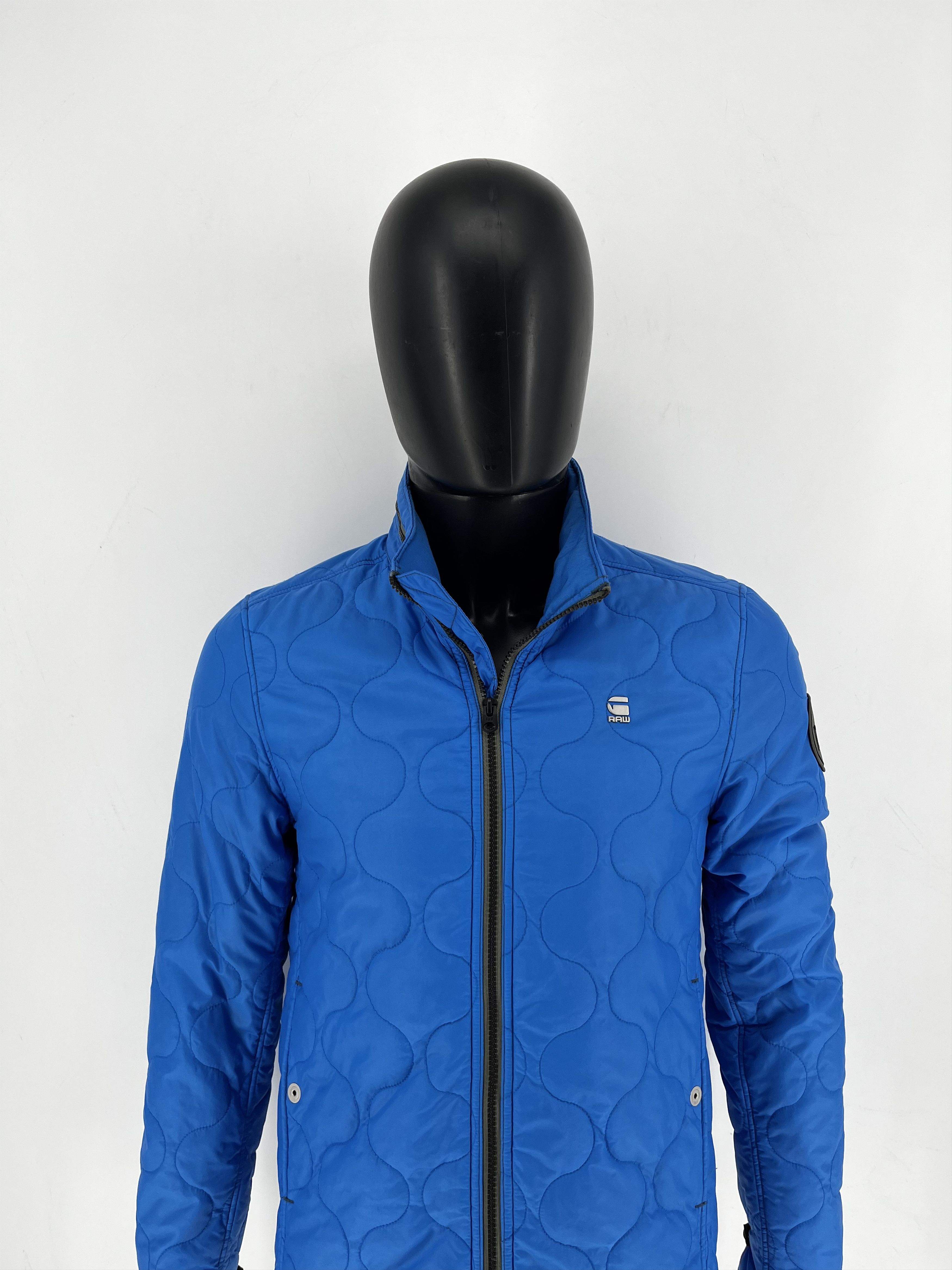 G-Star G-Star RAW Blue Quilted Zip Jacket Men’s Size M Size US M / EU 48-50 / 2 - 6 Thumbnail