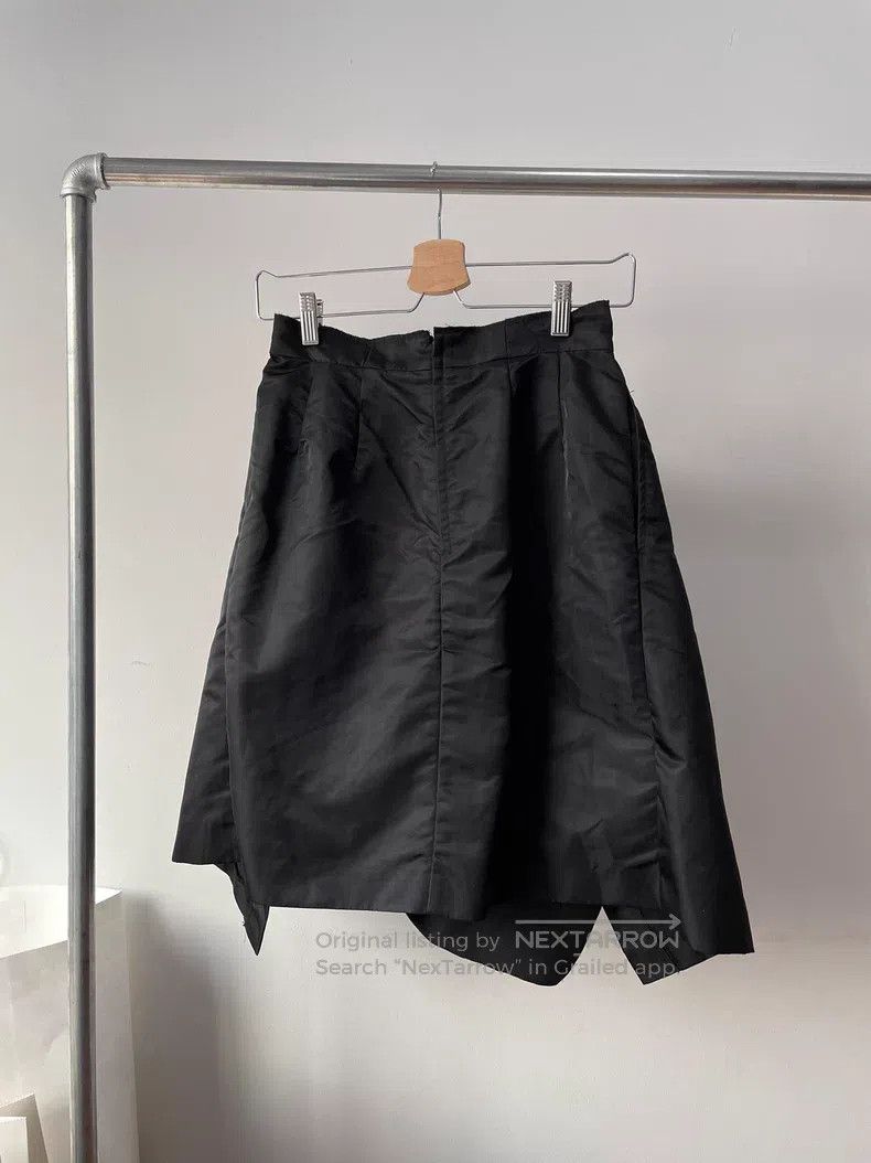 Comme des Garcons Comme Des Garcons size S Deconstructed black half-skirt Size 25" / US 0 / IT 36 - 2 Thumbnail