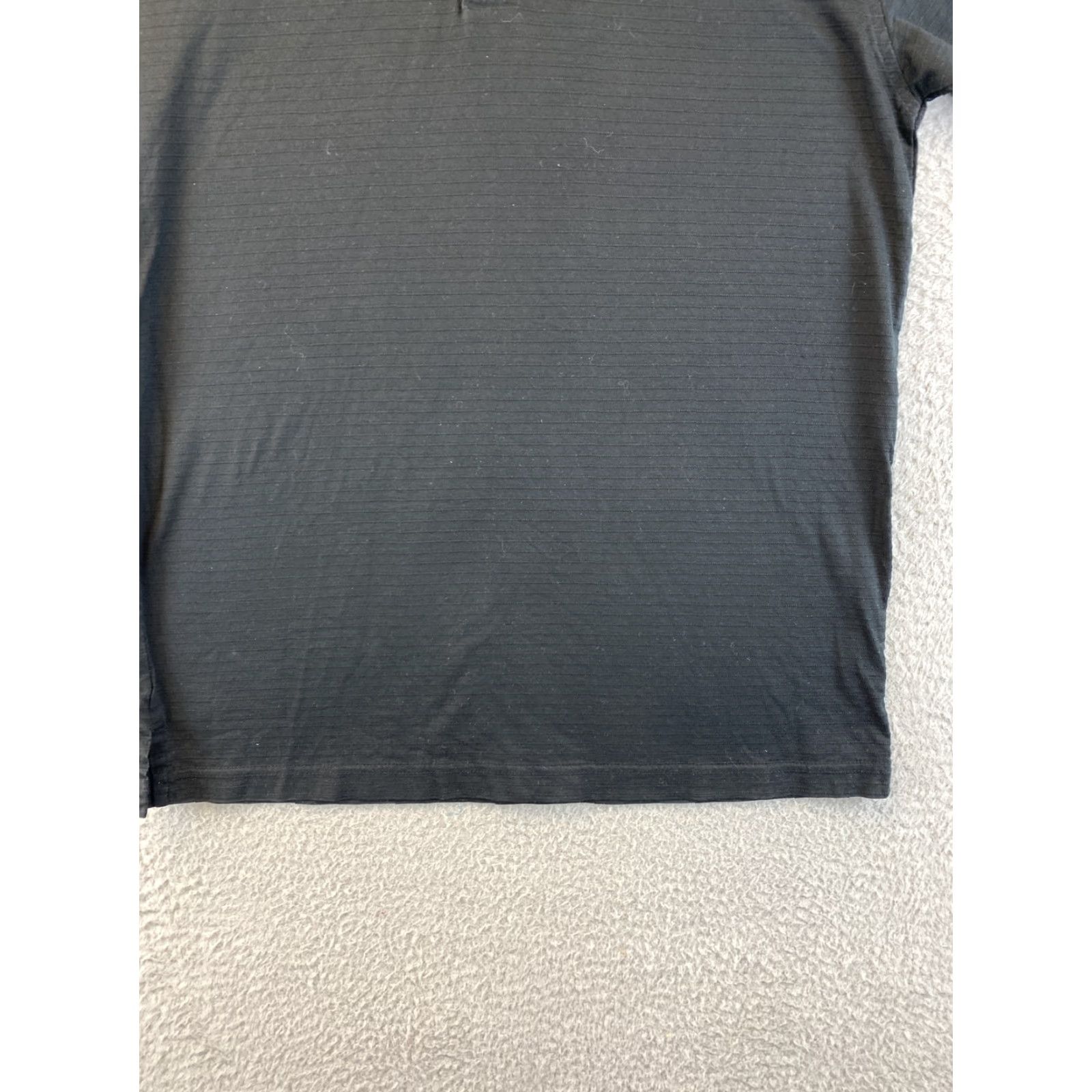 Vintage Hathaway Polo Shirt Men's Small Black Cotton Knit Casual Button Short Sleeve Outdoors Golf 74-56 Size US S / EU 44-46 / 1 - 3 Thumbnail