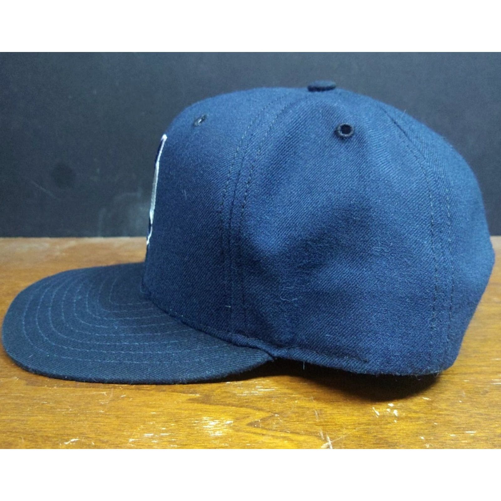 New Era VINTAGE Dallas Cowboys Pro Model Fitted Hat - Original New Era Wool Trucker Style Blue 1990s Mens/Adult L Official USA Size ONE SIZE - 4 Thumbnail