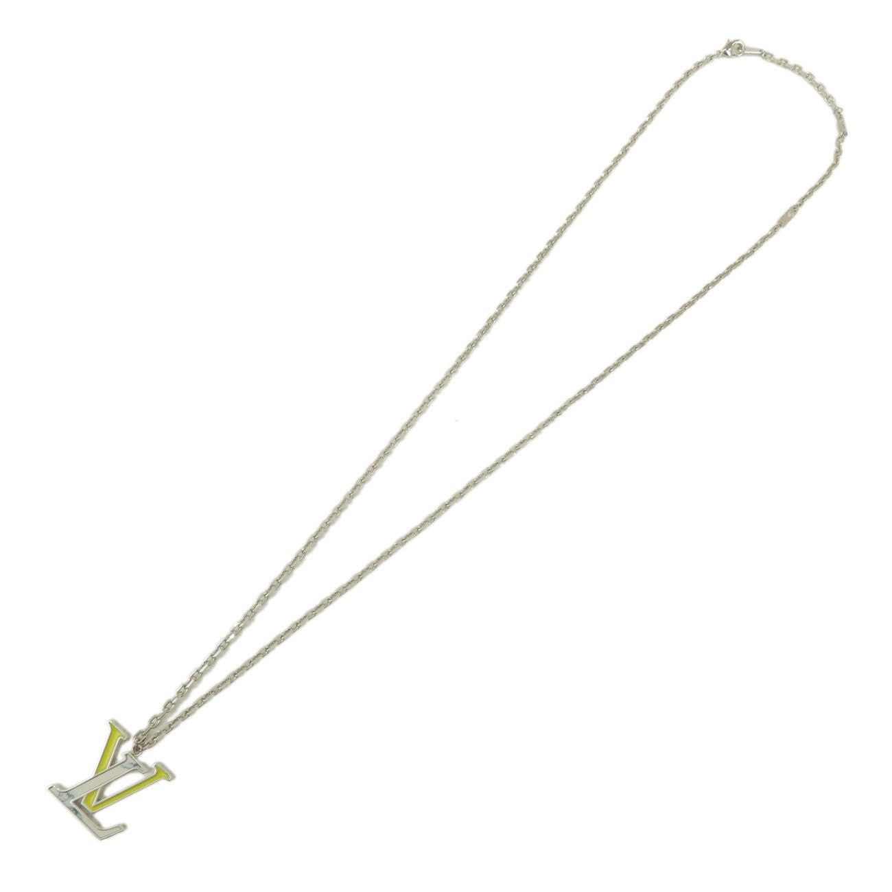Louis Vuitton Louis Vuitton Initiales Metal Necklace Silver Size ONE SIZE - 1 Thumbnail