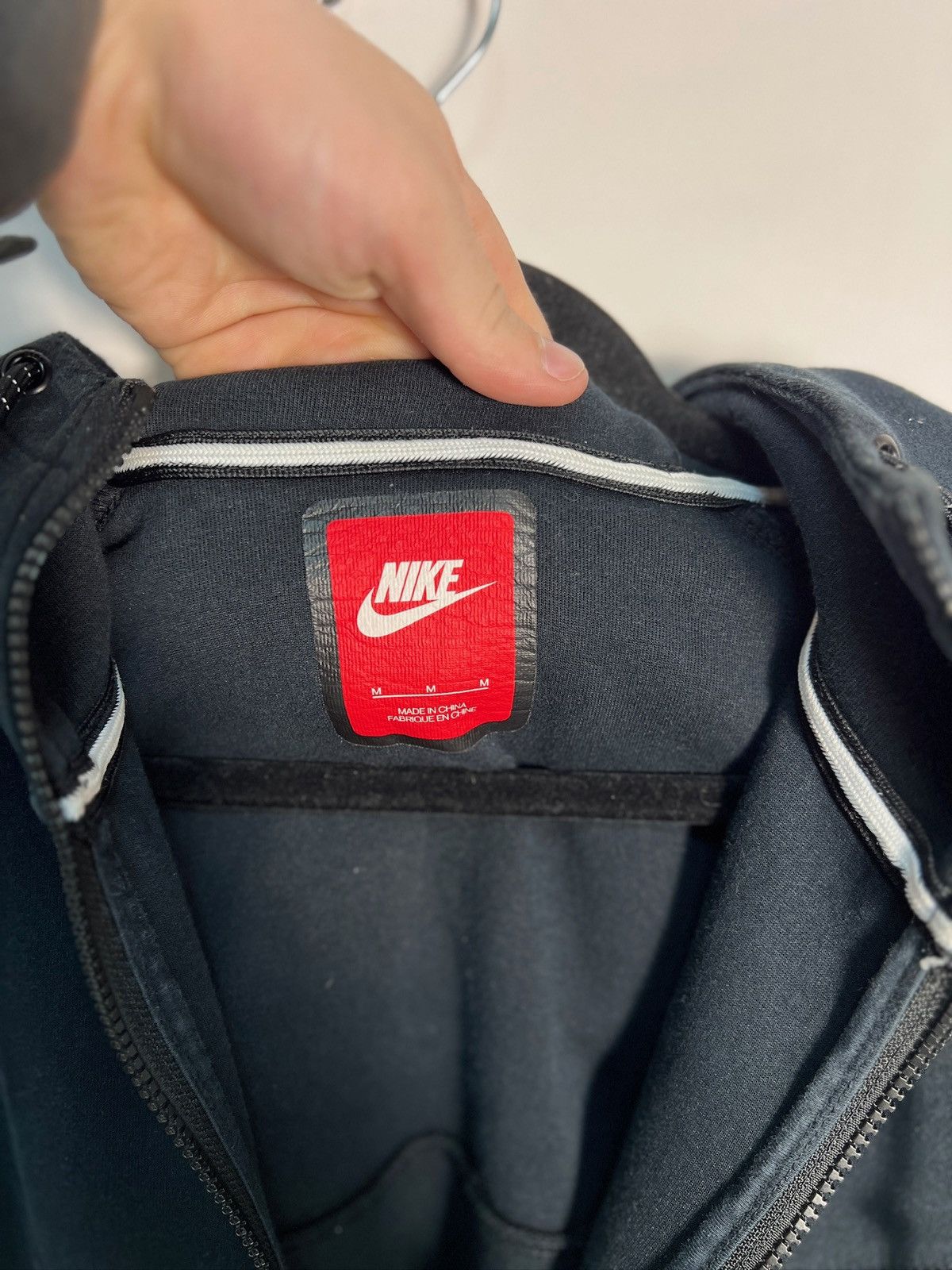 Nike × Vintage Nike Tech Fleece Hoodie Vintage Size US M / EU 48-50 / 2 - 5 Thumbnail