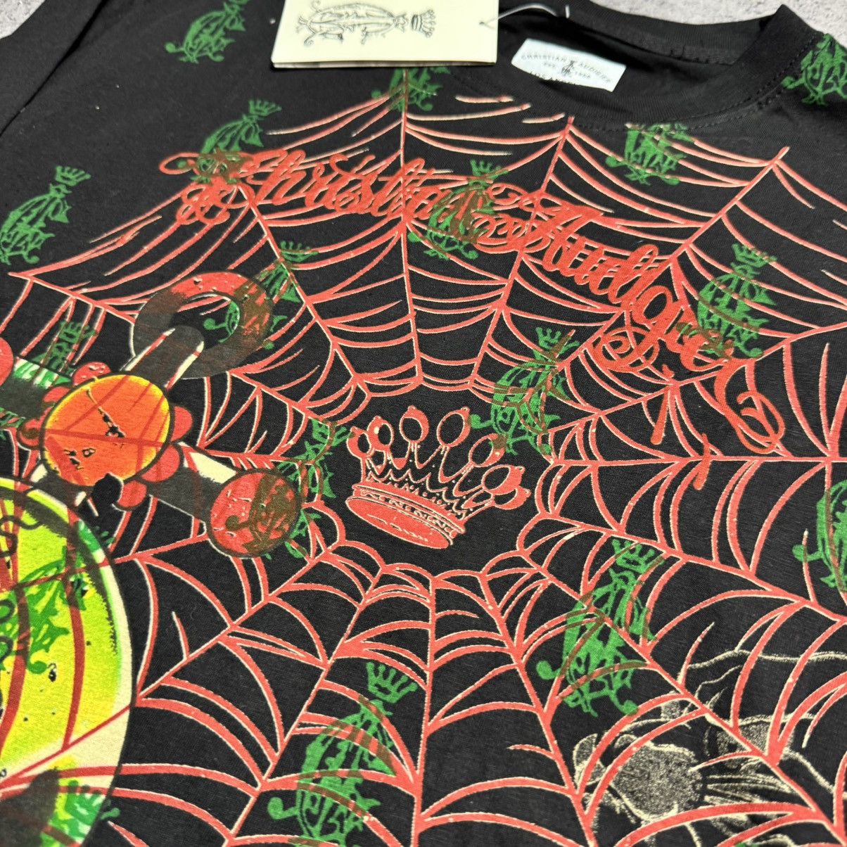 Christian Audigier NEW Christian Audigier Vintage Longsleeve T Shirt Size US XL / EU 56 / 4 - 5 Thumbnail