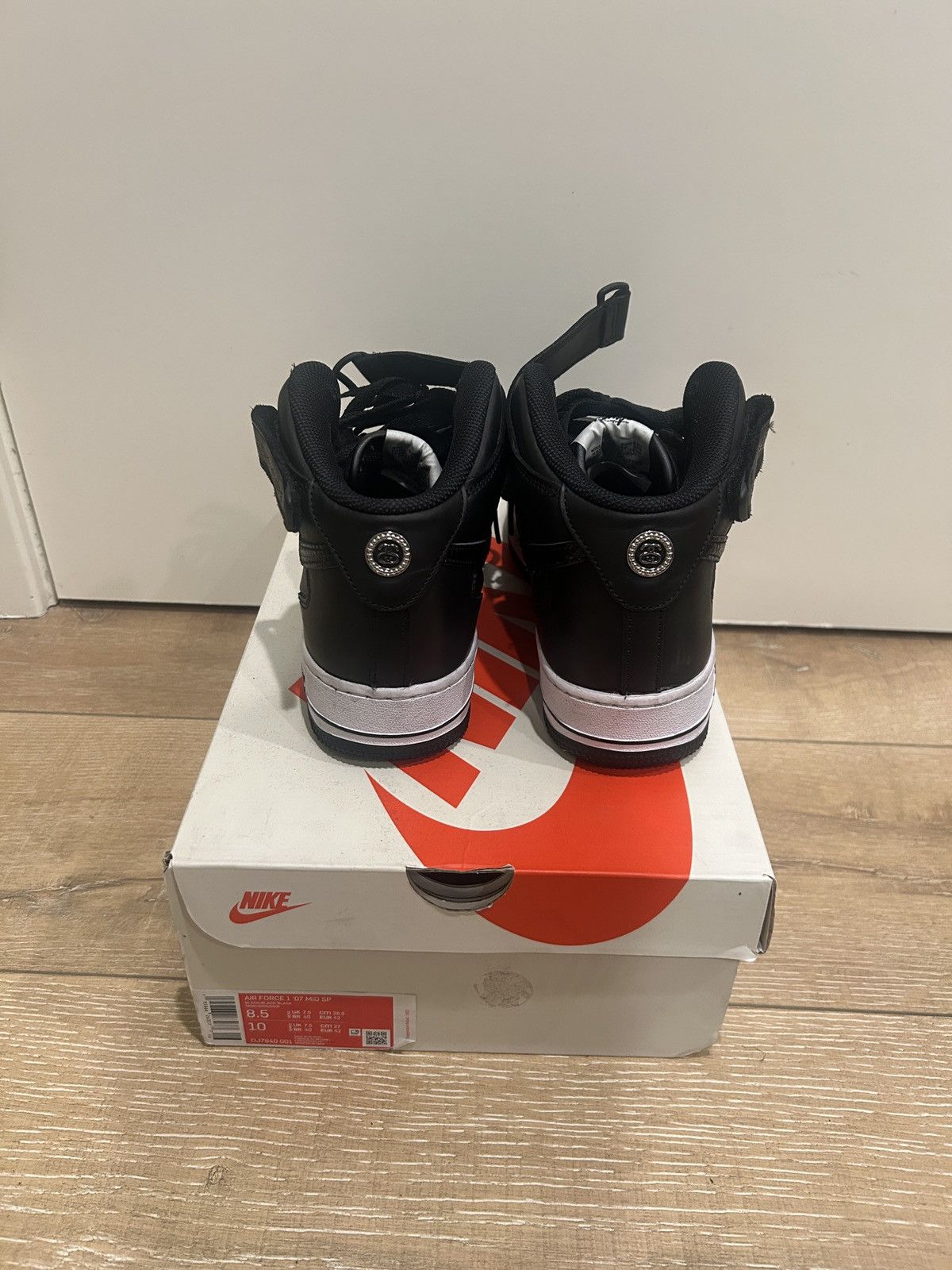 Nike × Stussy Nike Air Force 1 Mid - Stussy Size US 8.5 / EU 41-42 - 2 Thumbnail