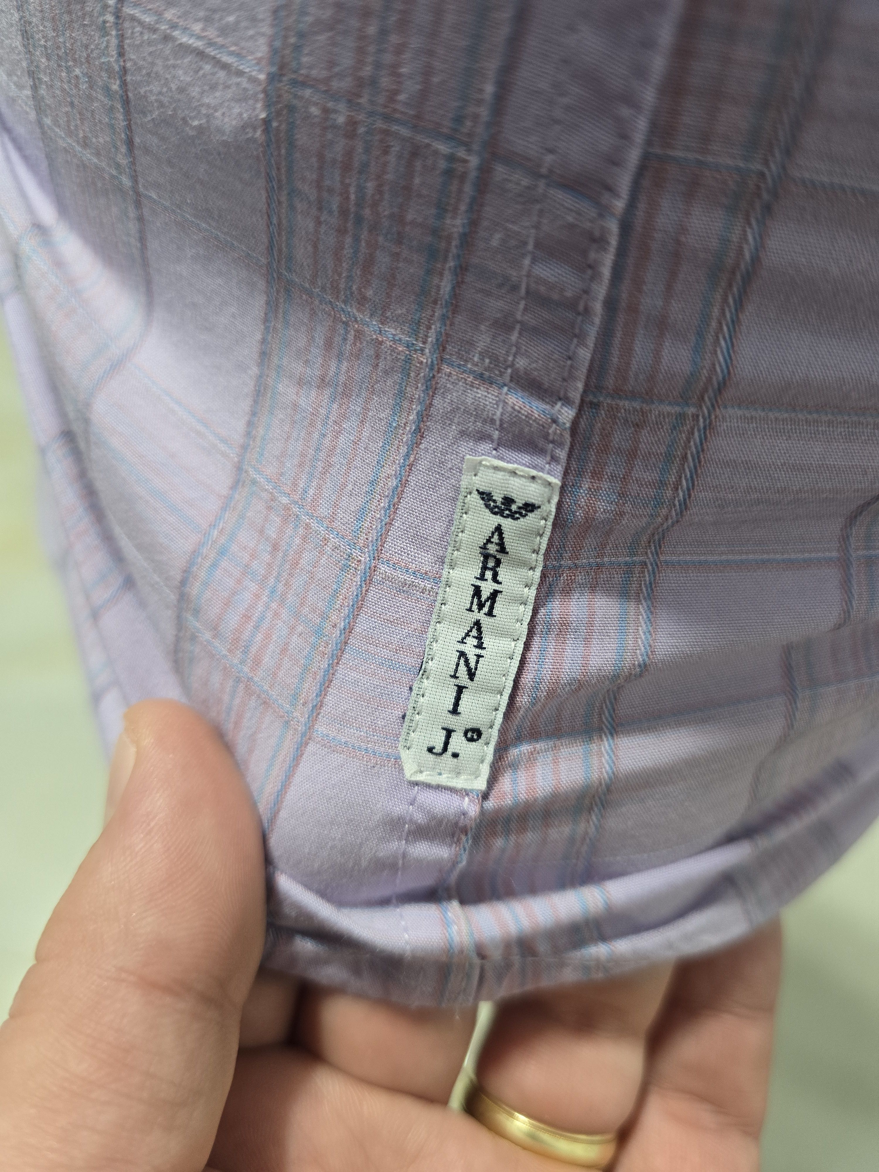 Giorgio Armani ARMANI JEANS shirt VINTAGE men size Small Size US S / EU 44-46 / 1 - 3 Thumbnail