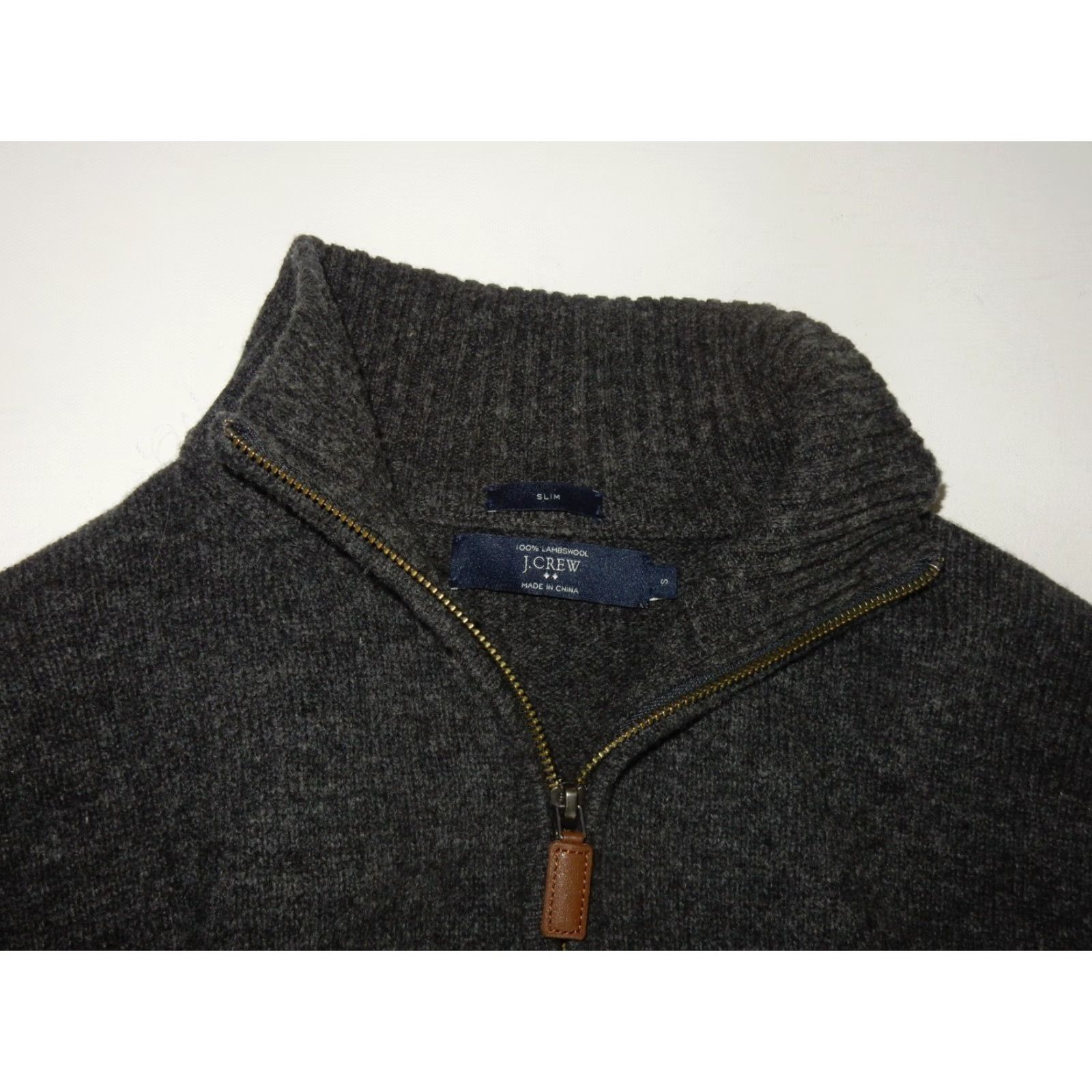 J.Crew VINTAGE J.CREW Wool Sweater Pullover Men Size Medium Gray Slim Fit Fall Size US M / EU 48-50 / 2 - 3 Thumbnail