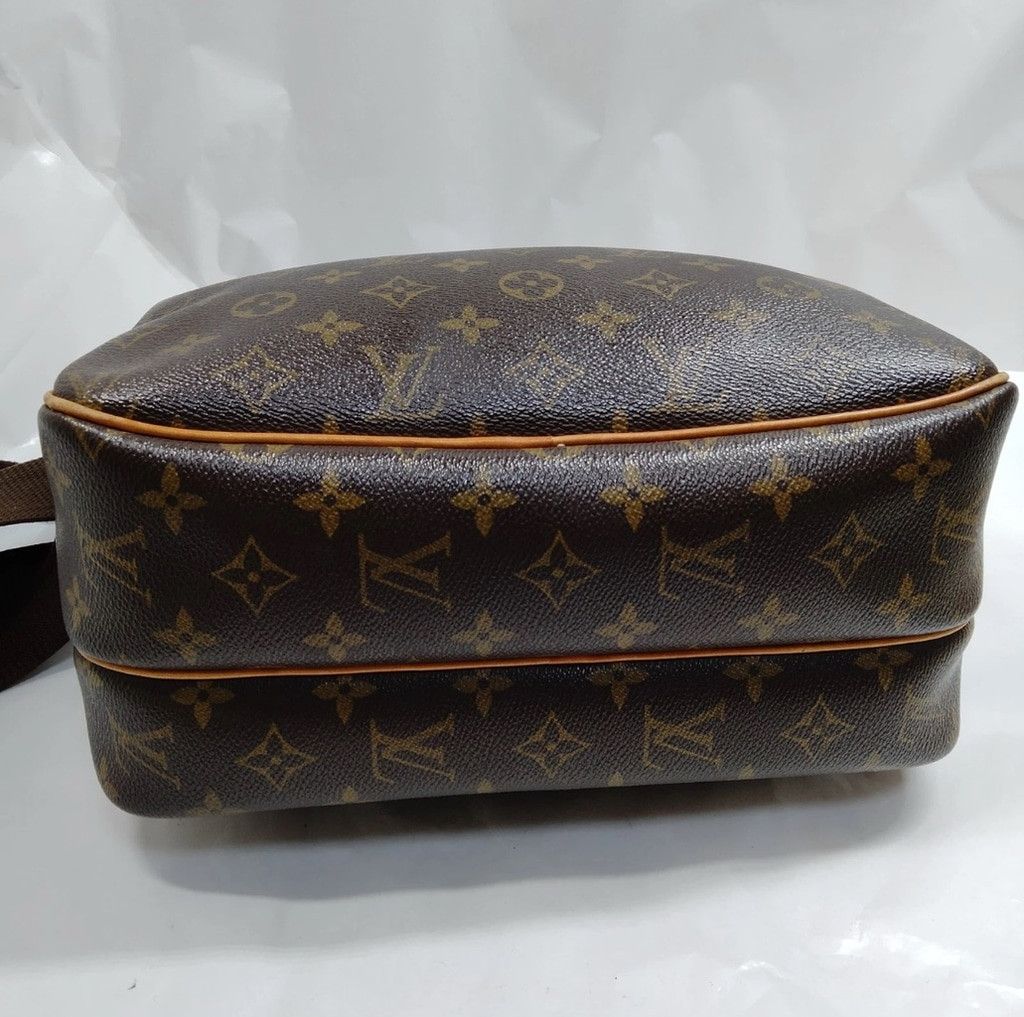 Louis Vuitton Louis Vuitton Monogram Canvas Reporter PM Bag Brown Size ONE SIZE - 5 Thumbnail