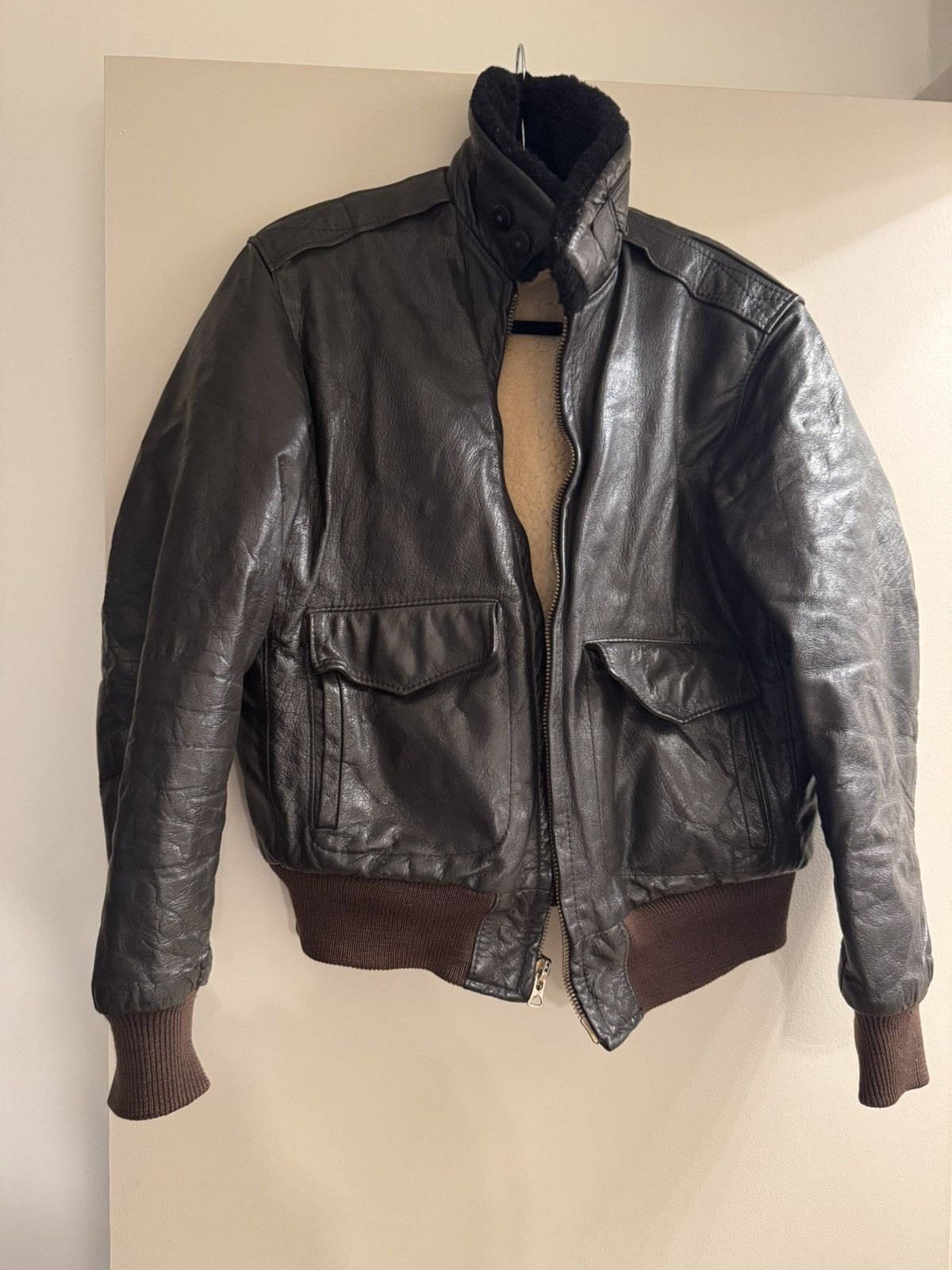 L.L. Bean L.L. Bean Vintage Shearling Bomber Size US M / EU 48-50 / 2 - 6 Thumbnail